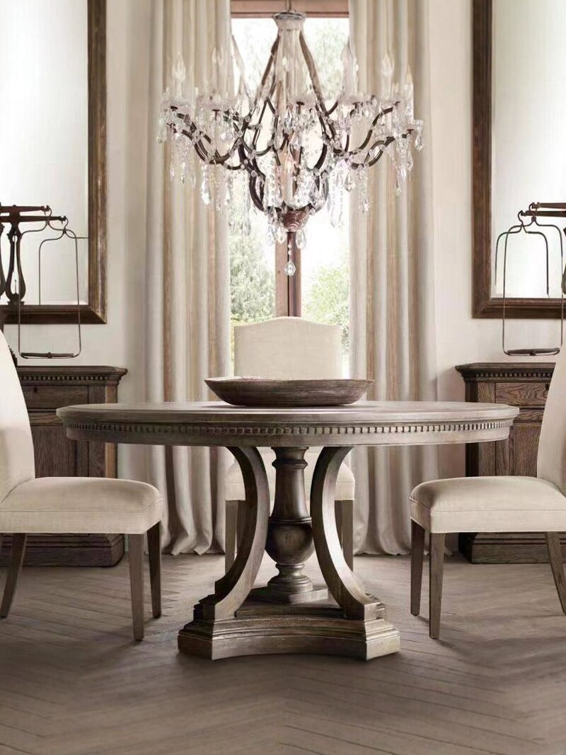 American Country Round Dining Table — product image 3