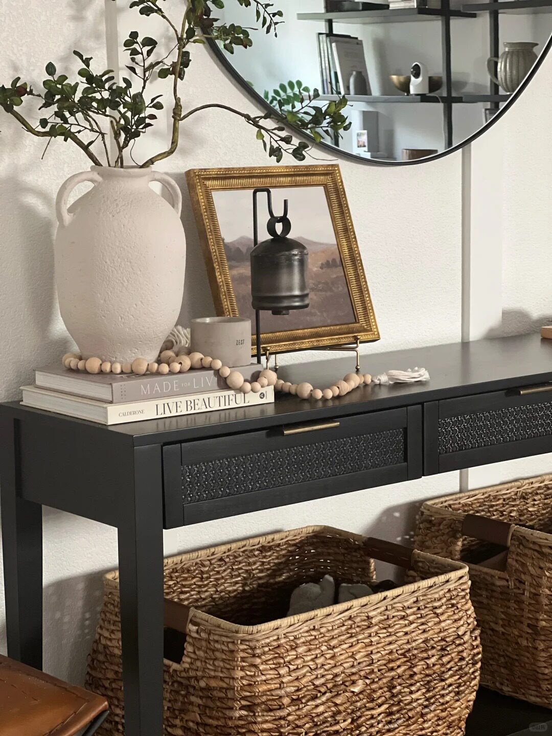 American Country Storage Console Table — product image 3