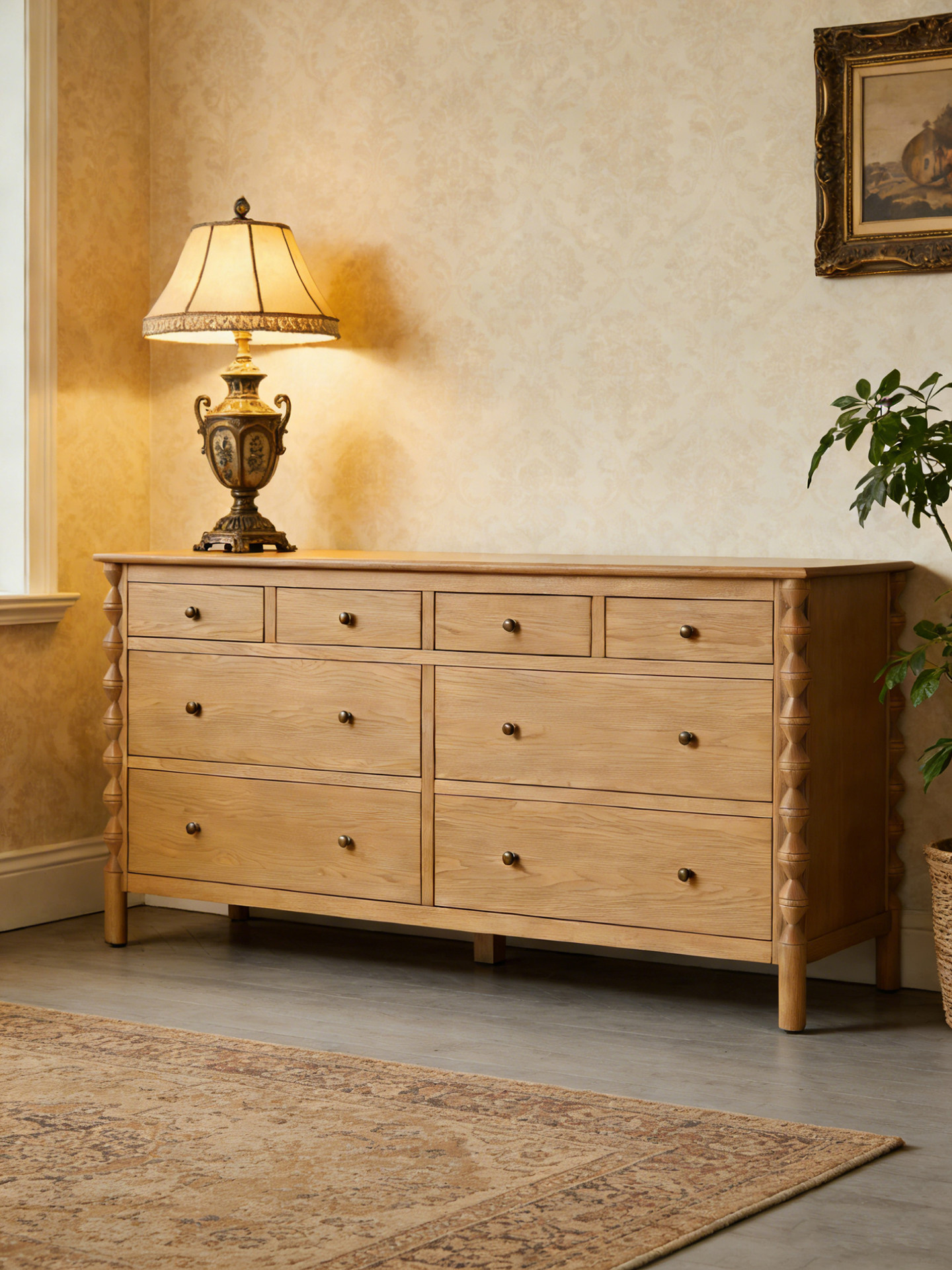 American Country Storage Chest of Drawers — product image 1
