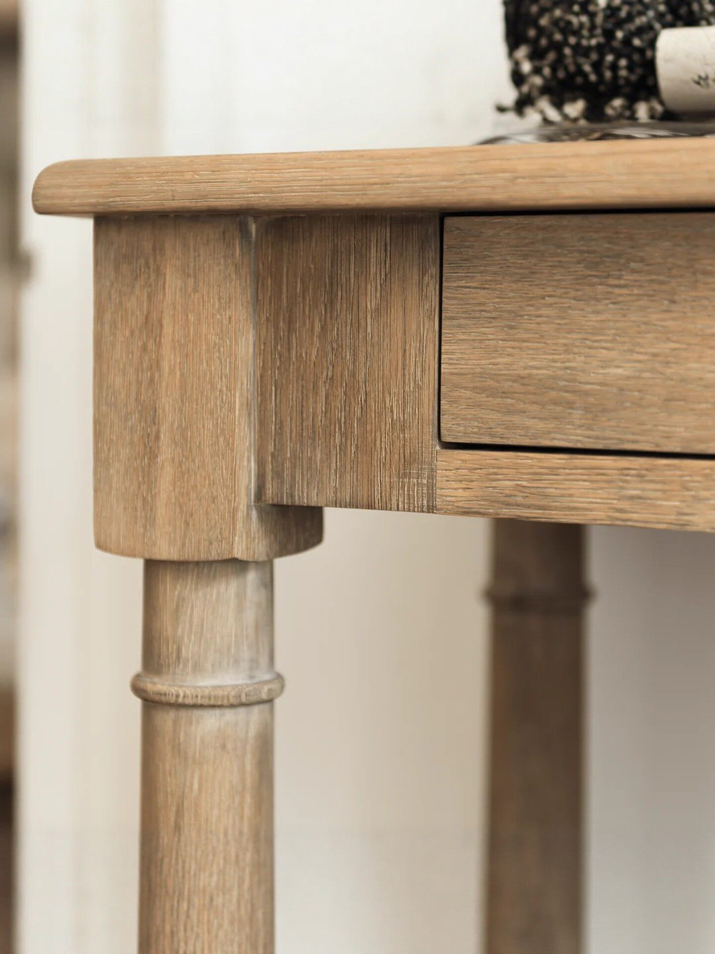 Vintage-Inspired Ash Console Table — product image 4