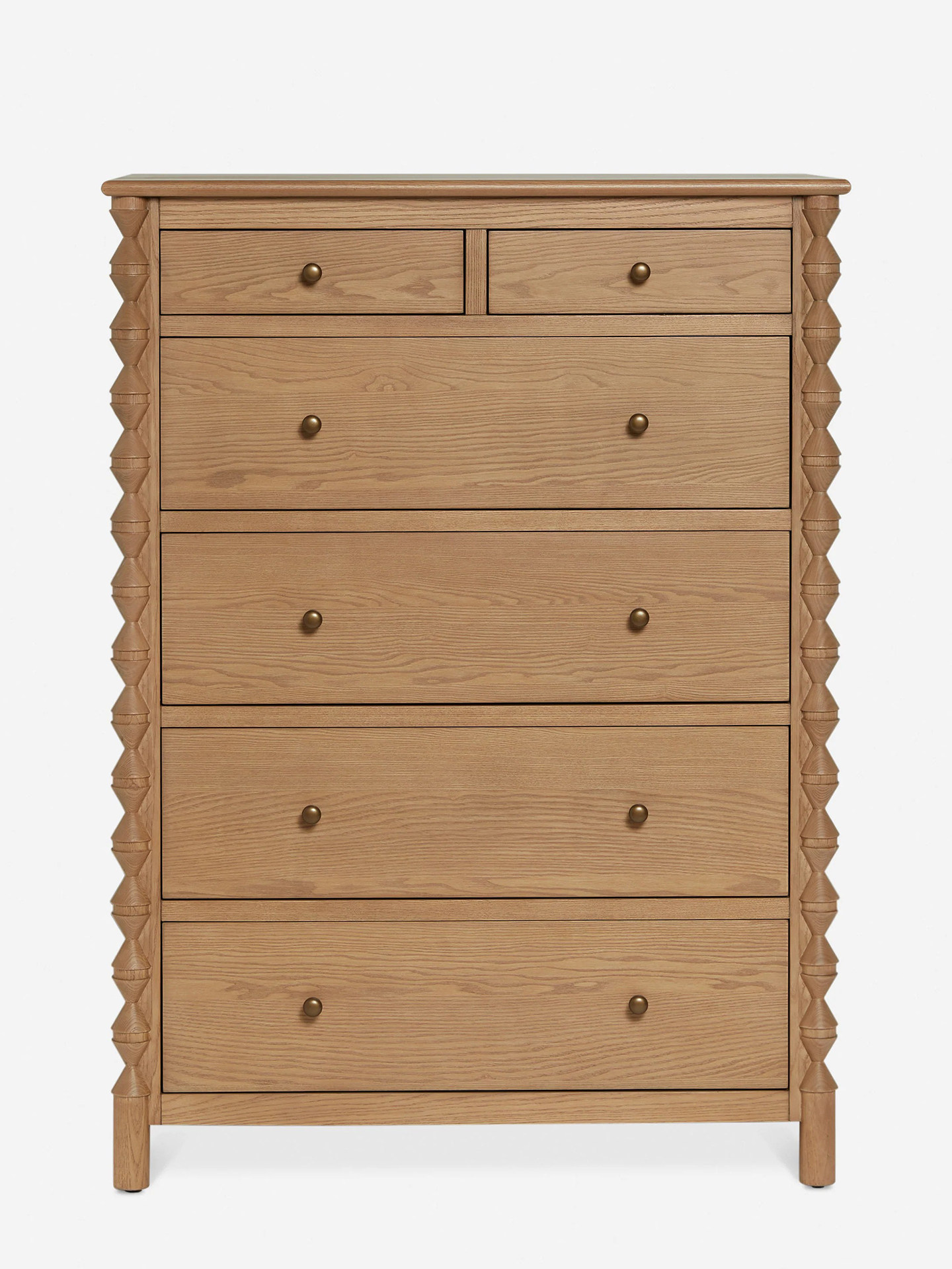 American Country Solid Wood Storage Chest of Drawers — product image 4