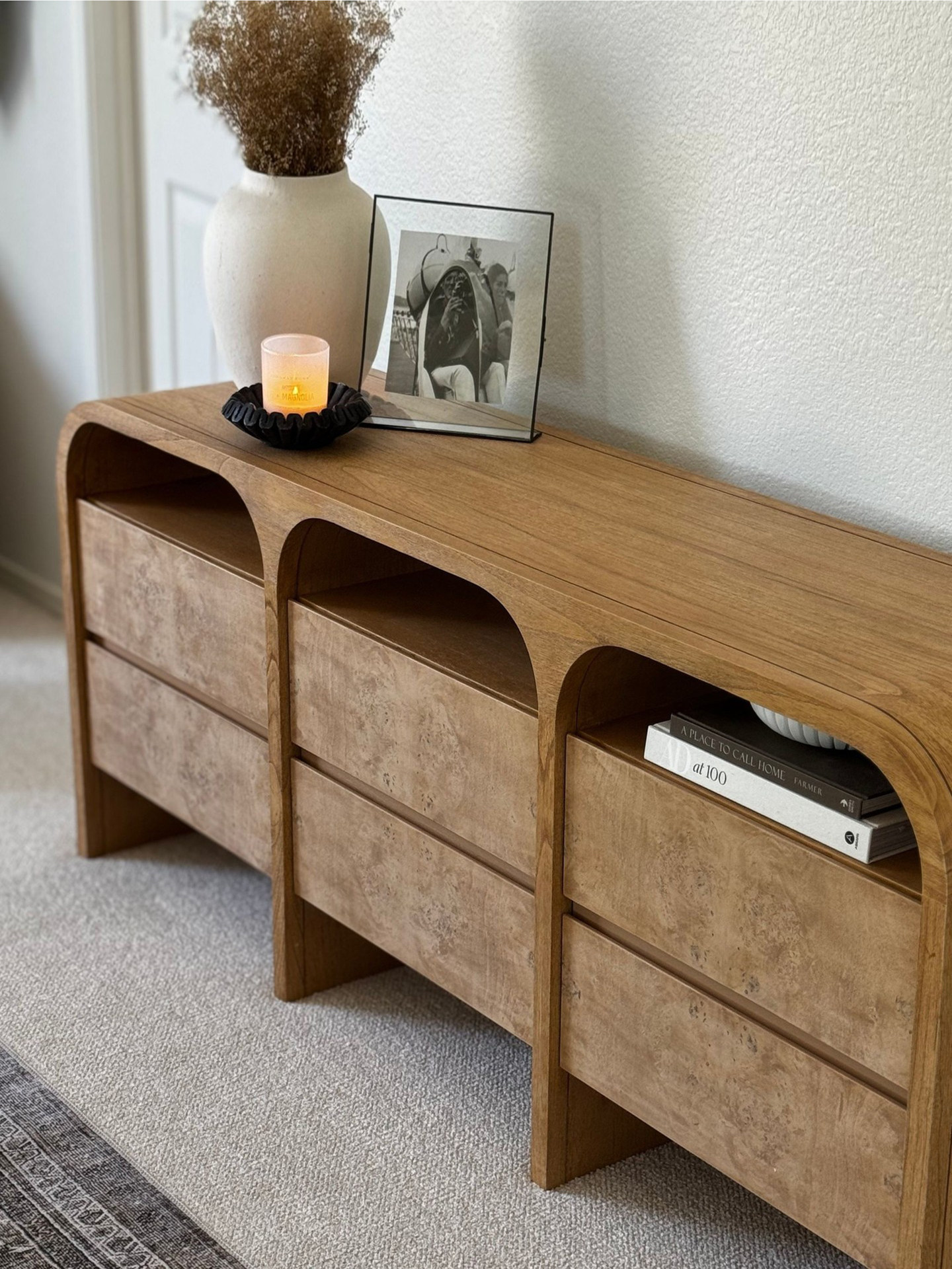 Vintage-Inspired Solid Wood Console Table — product image 5