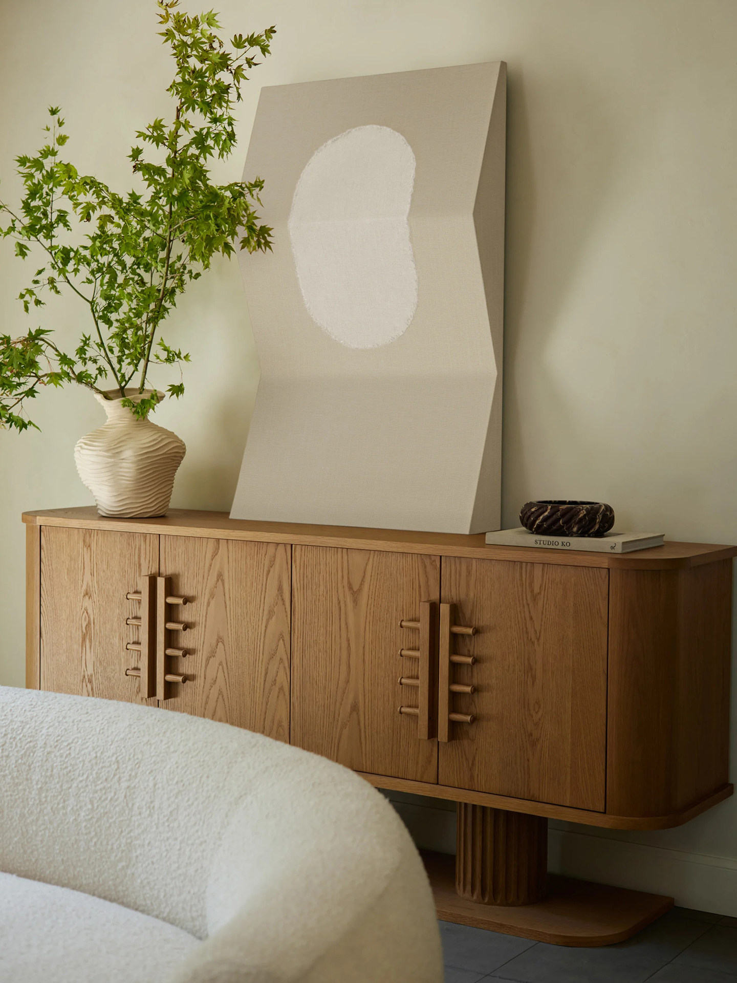 Vintage-Inspired Storage Hallway Cabinet — product image 2