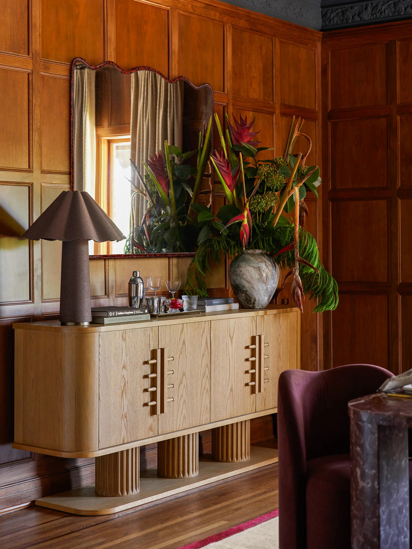 Vintage-Inspired Storage Hallway Cabinet — product image 3