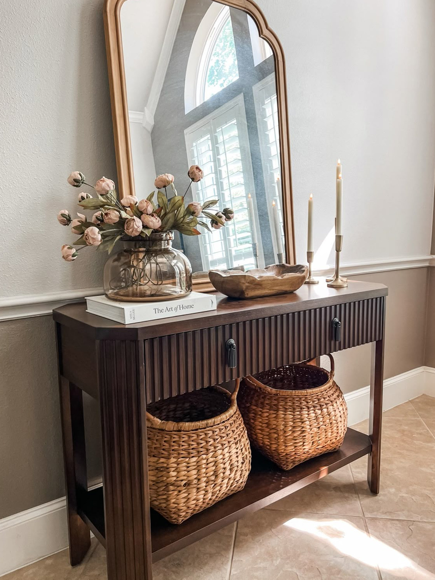 American Country Storage Console Table — product image 2