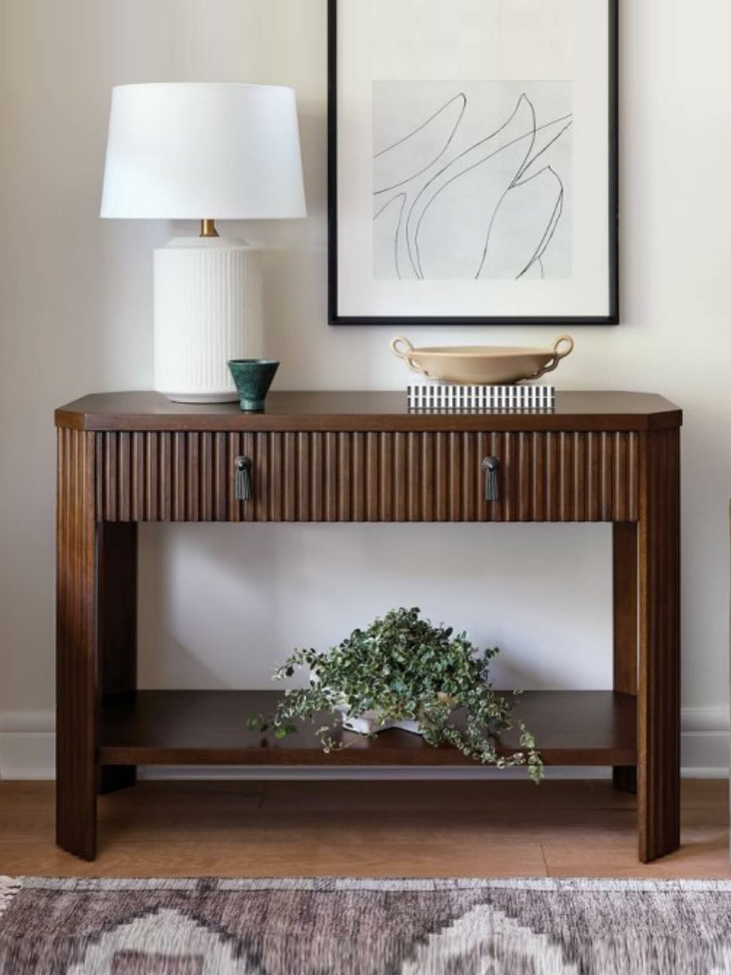 American Country Storage Console Table — product image 3