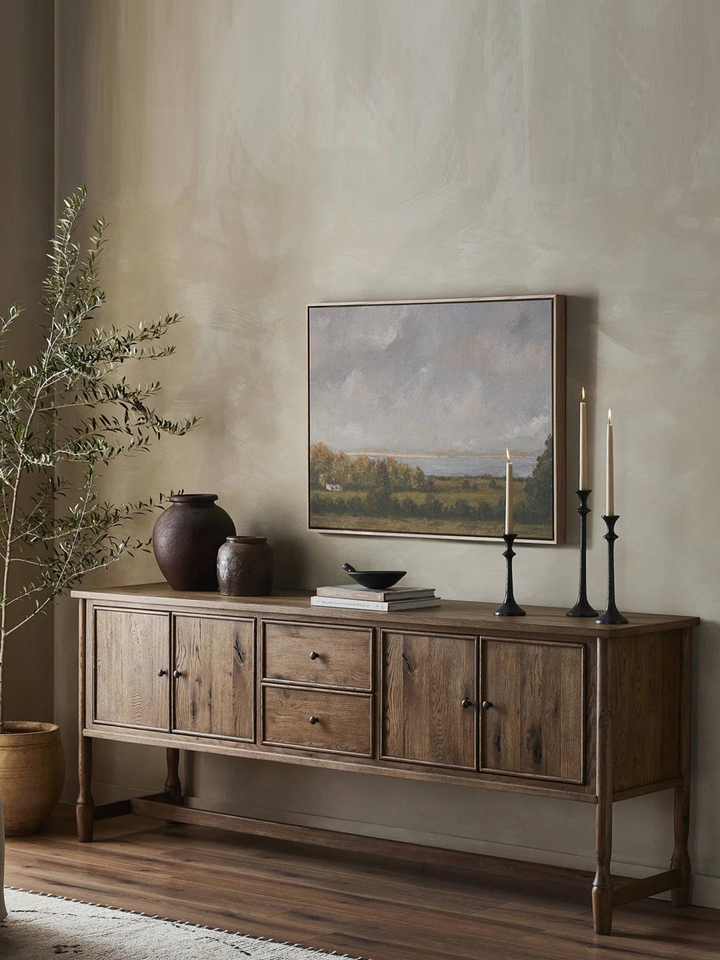 American Country Storage Hallway Cabinet — product image 2
