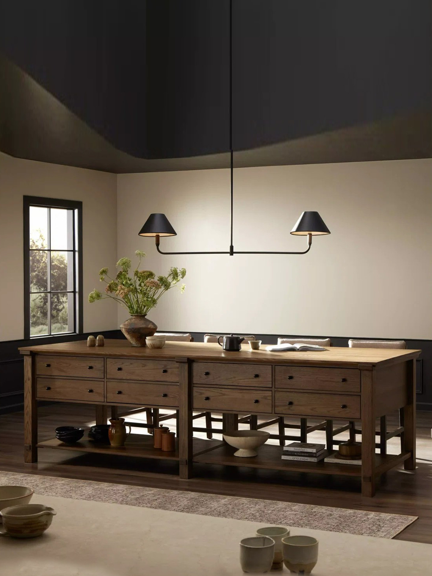 American Country Storage Kitchen Island — product image 1