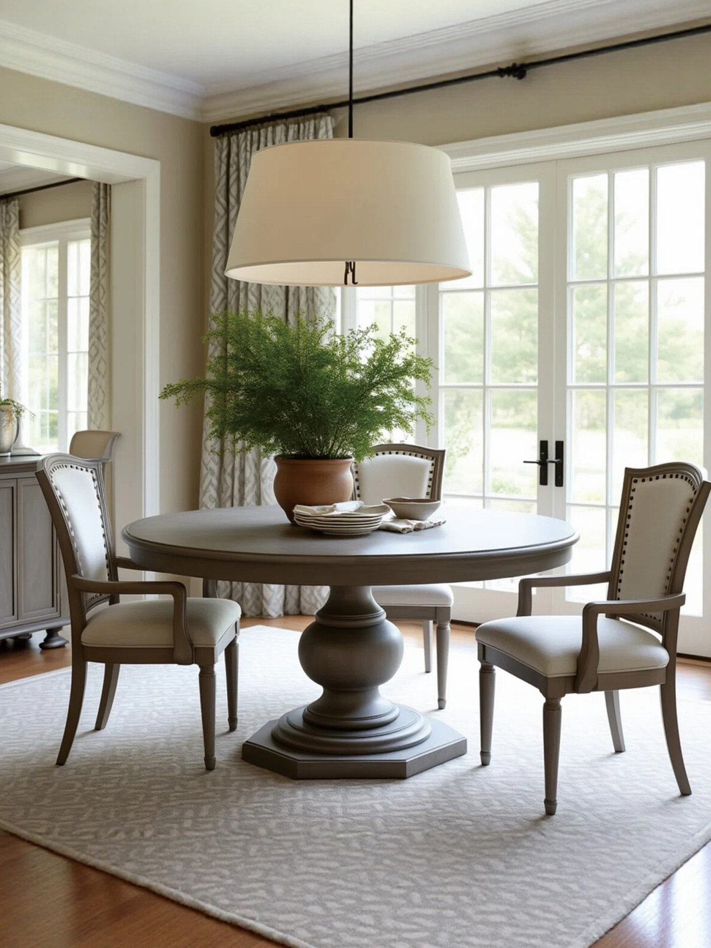 American Country Round Dining Table — product image 1