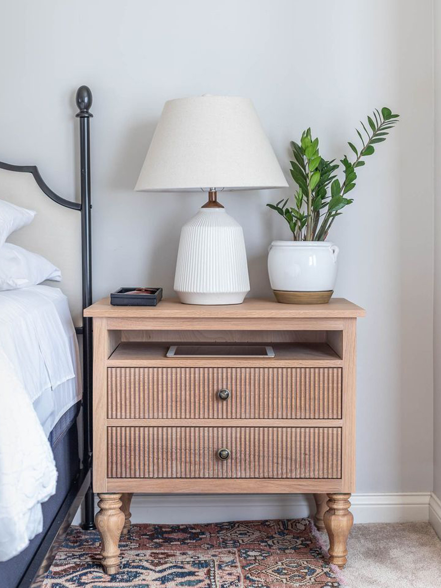 American-Style Storage Bedside Table — product image 1