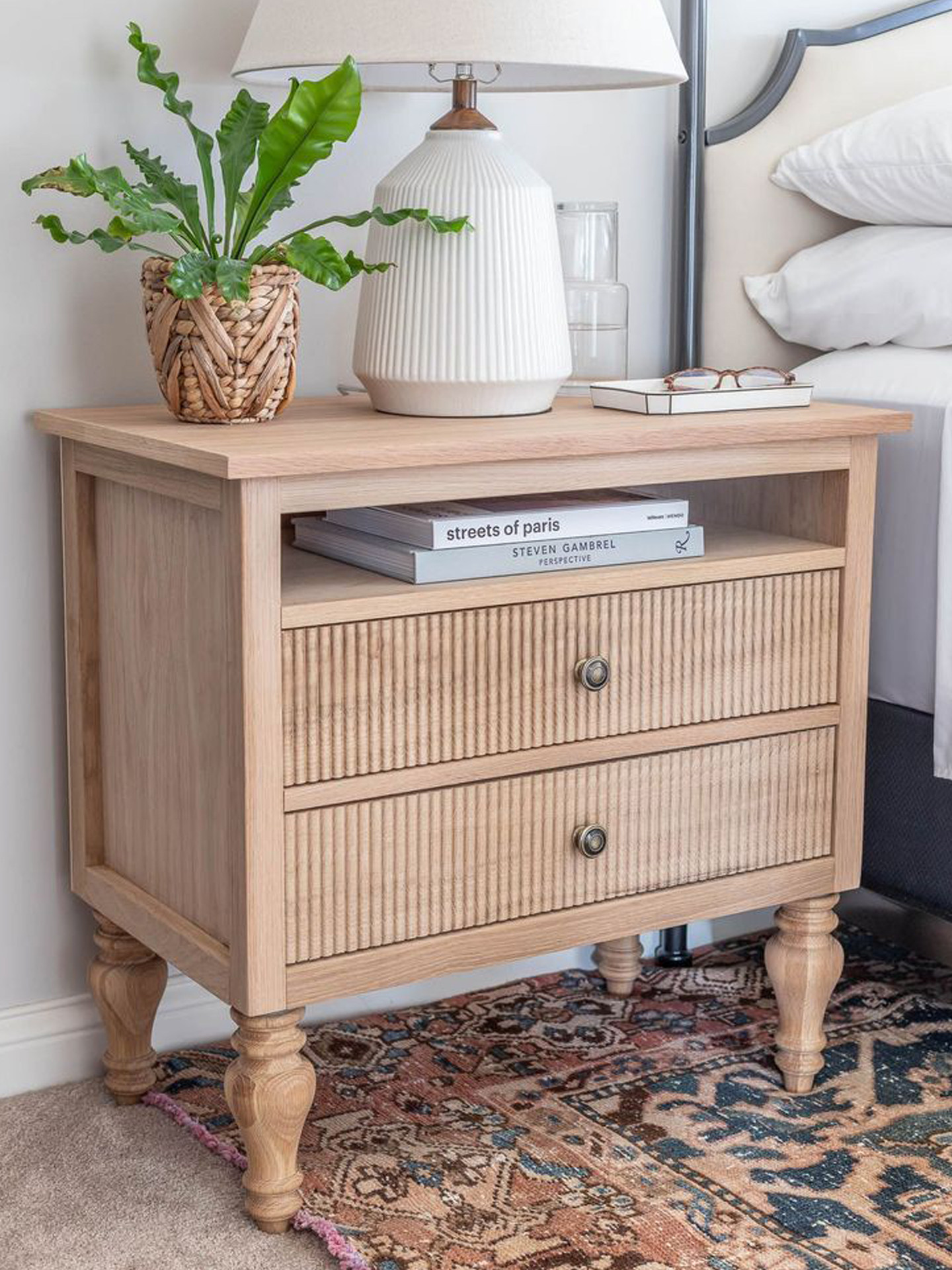 American-Style Storage Bedside Table — product image 3