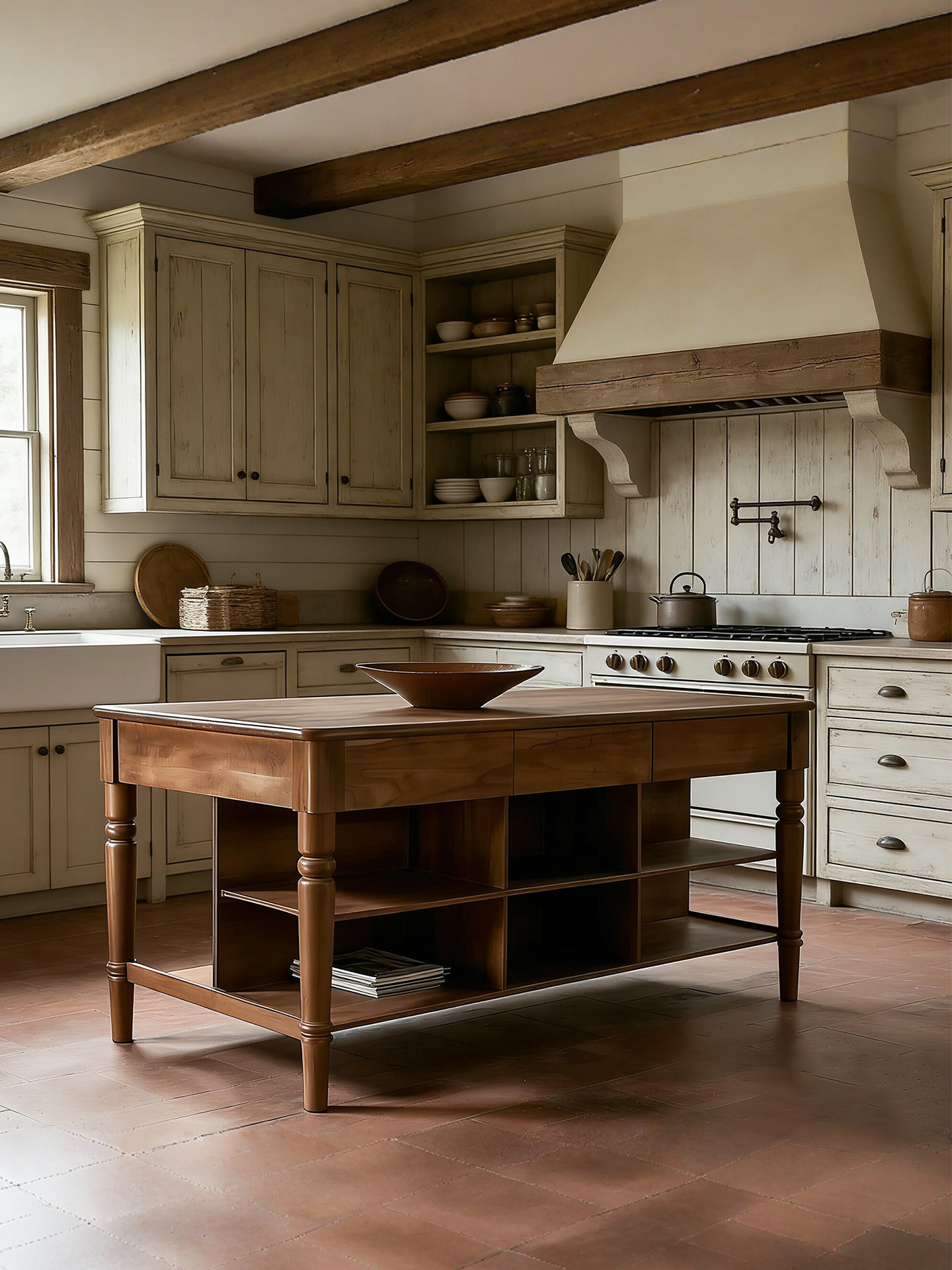 American Country Storage Kitchen Island — product image 3