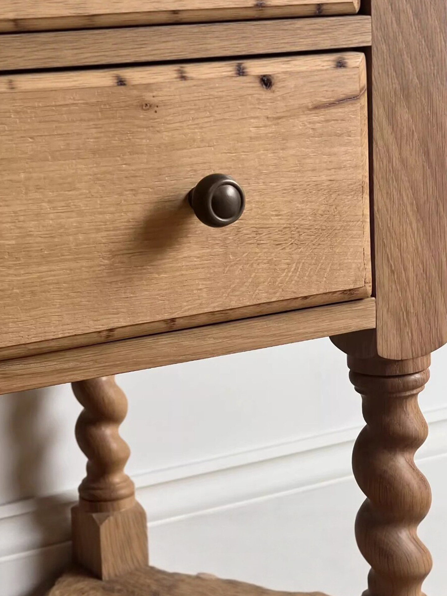 American-Style Solid Wood Storage Hallway Cabinet — product image 5