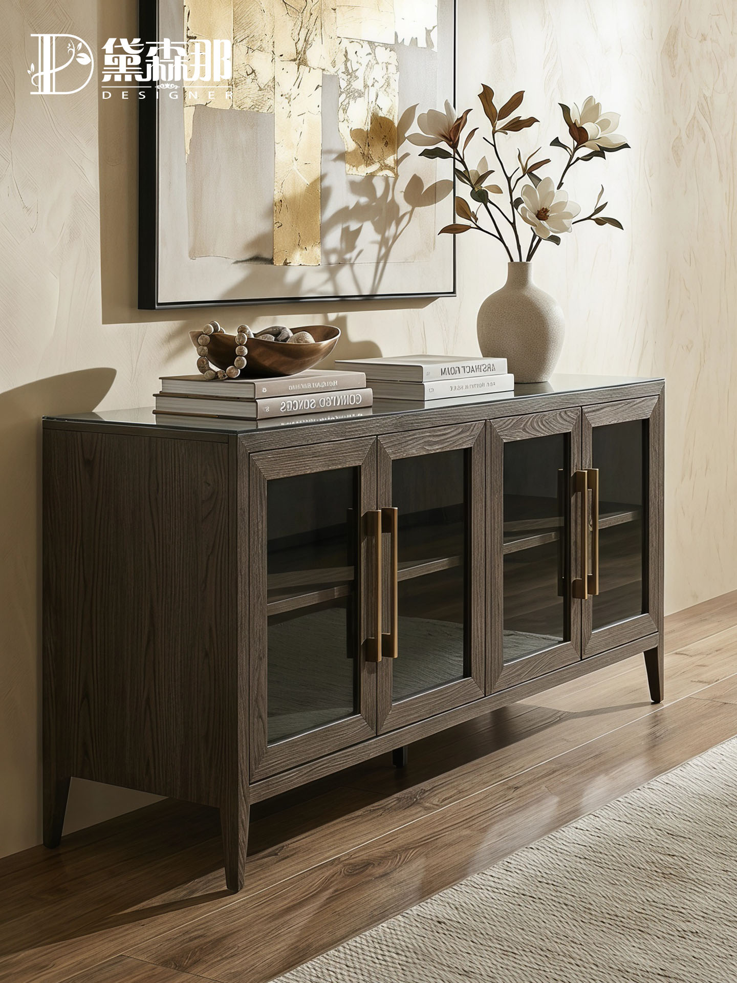 American Country Storage Hallway Cabinet — product image 3