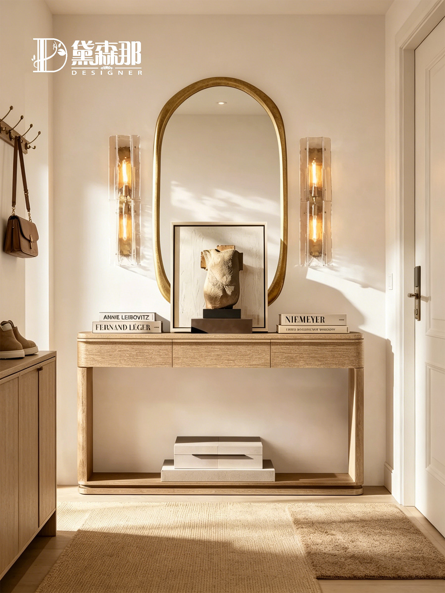 French-Inspired Storage Console Table — product image 1