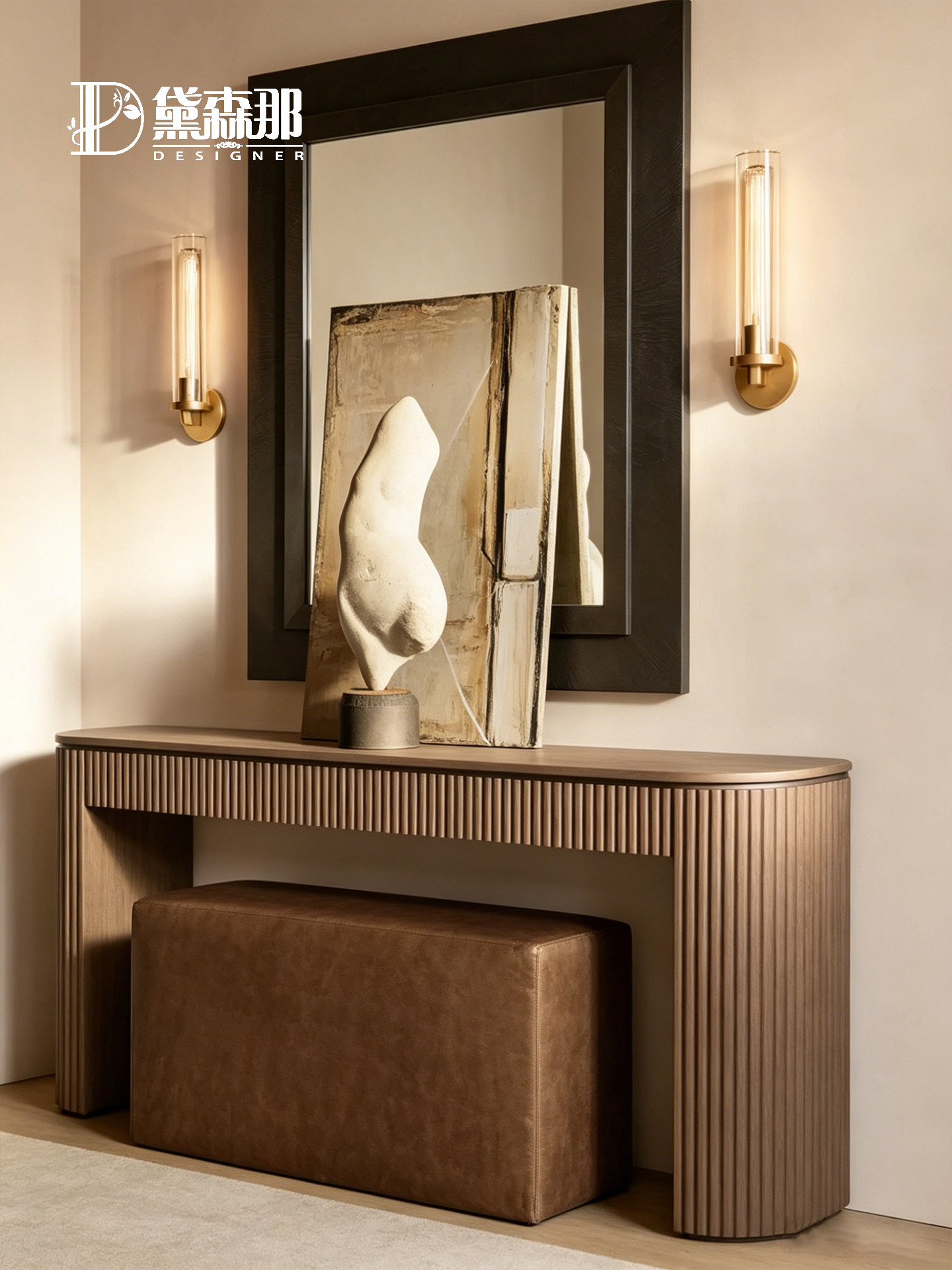 American-Style Storage Console Table — product image 2