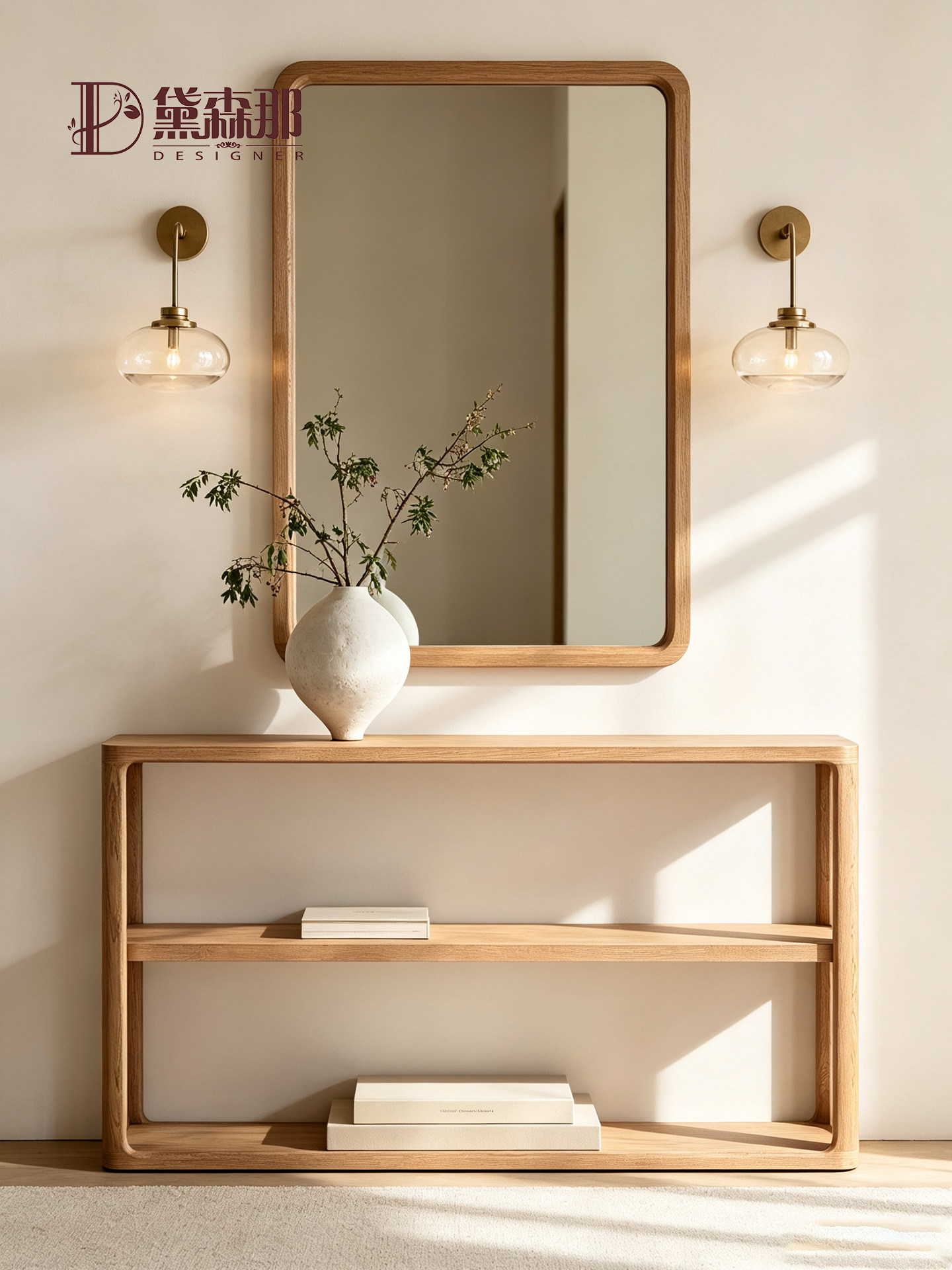 Modern Storage Console Table — product image 1