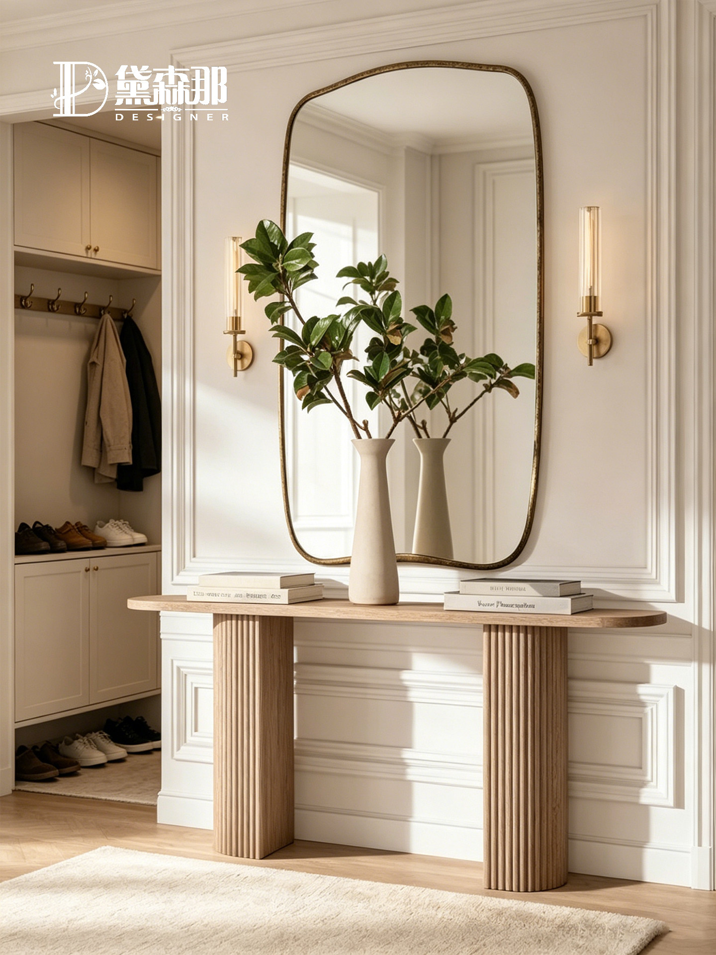 Wabi-Sabi-Inspired Console Table — product image 2
