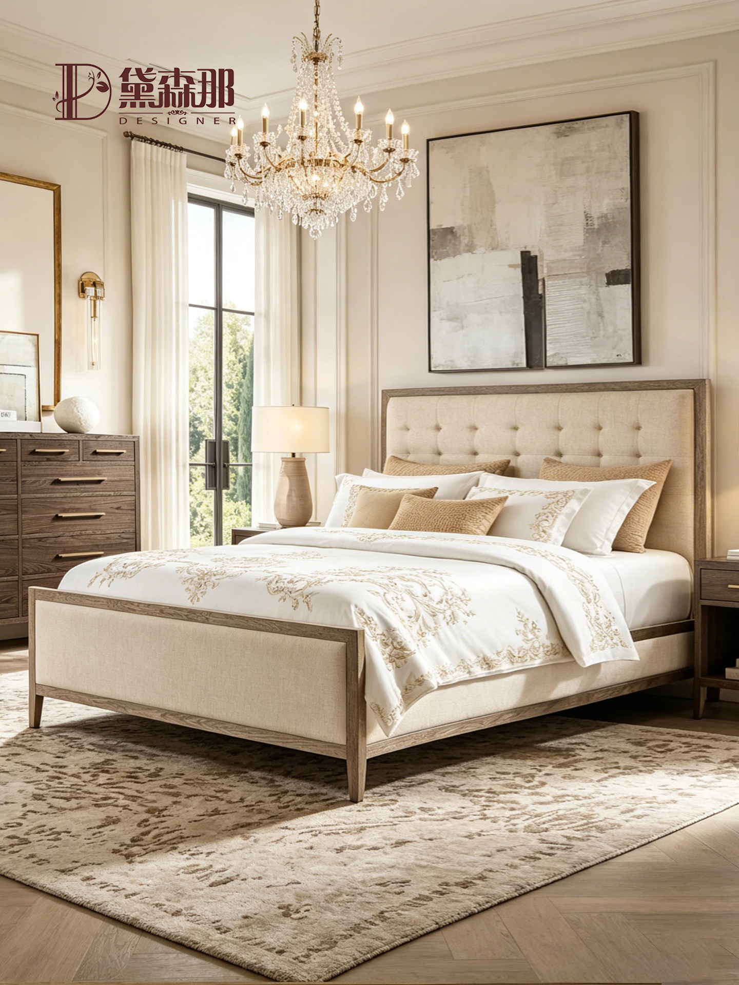 American-Style Bed — product image 1