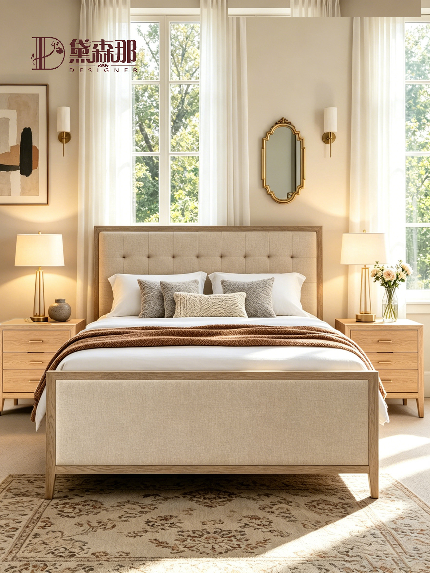 American-Style Bed — product image 2