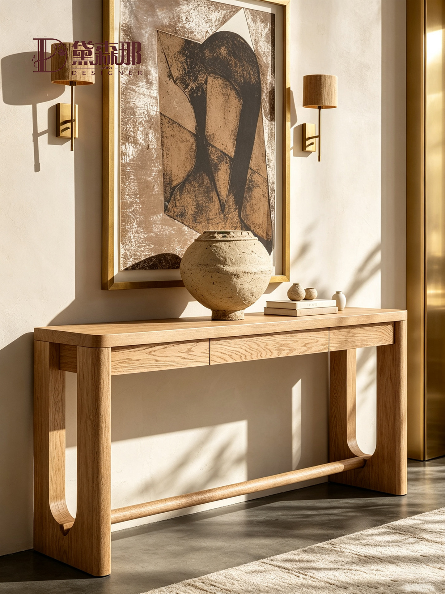 Wabi-Sabi-Inspired Console Table — product image 2