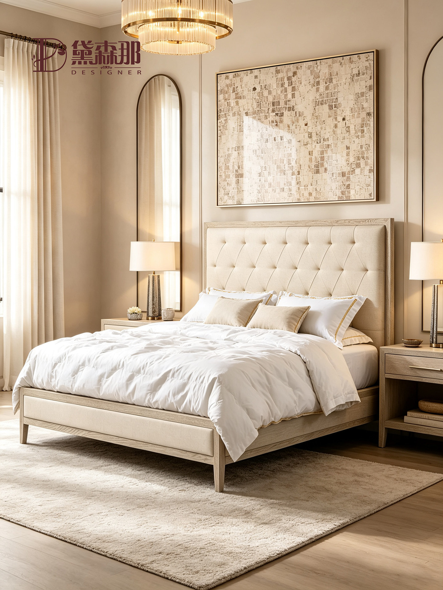 American-Style Bed — product image 1