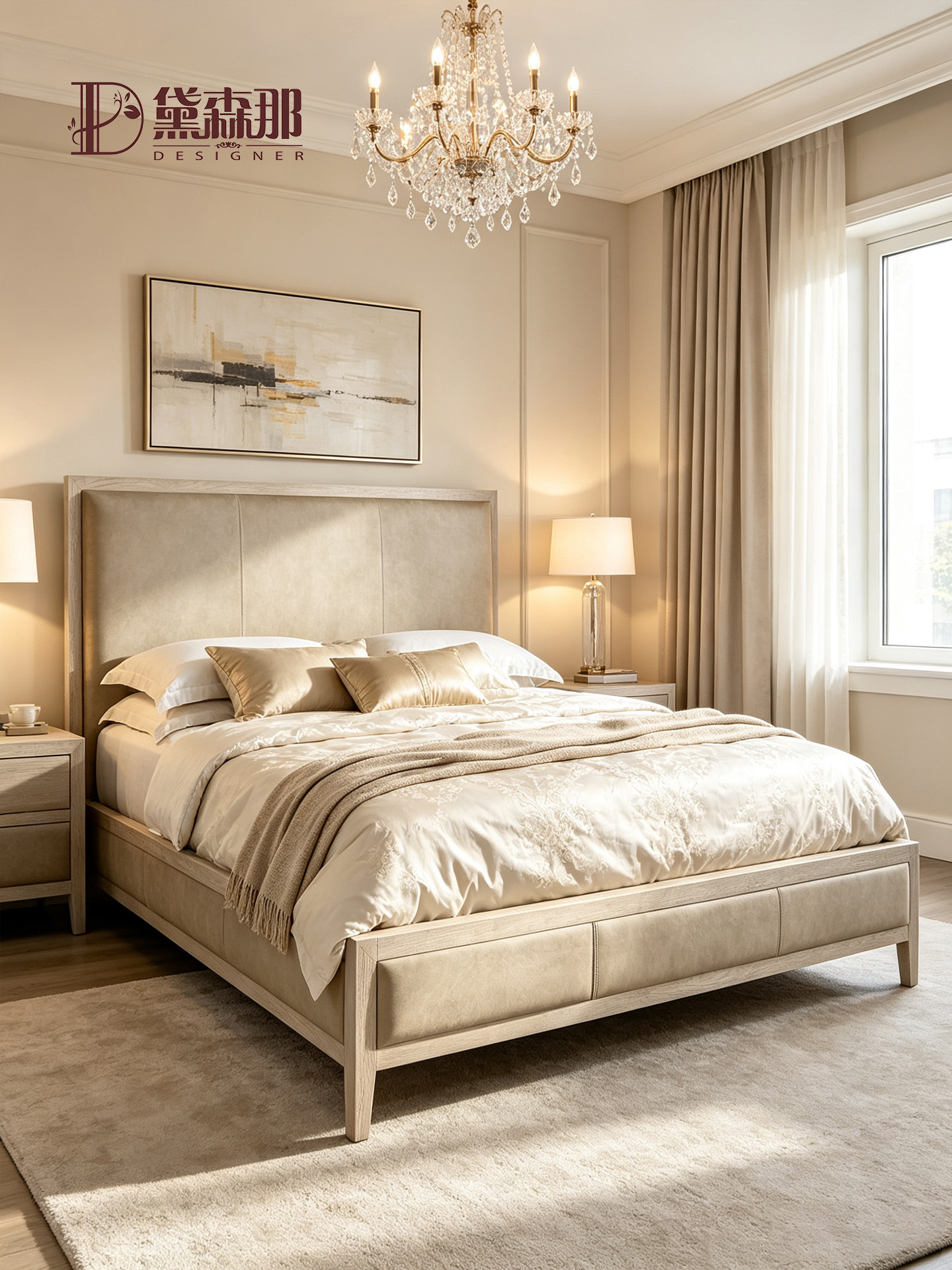 American-Style Bed — product image 1