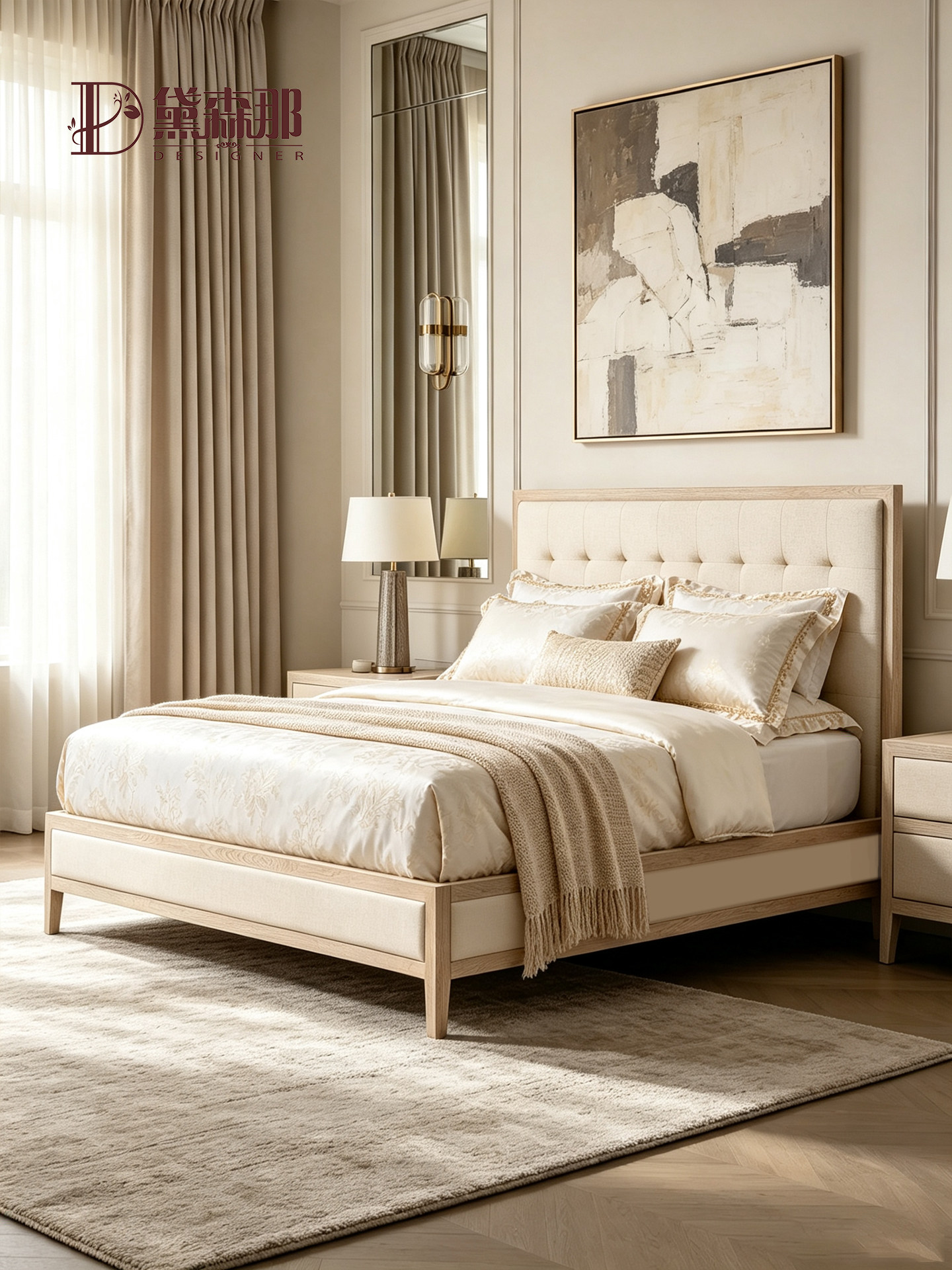 American-Style Bed — product image 1