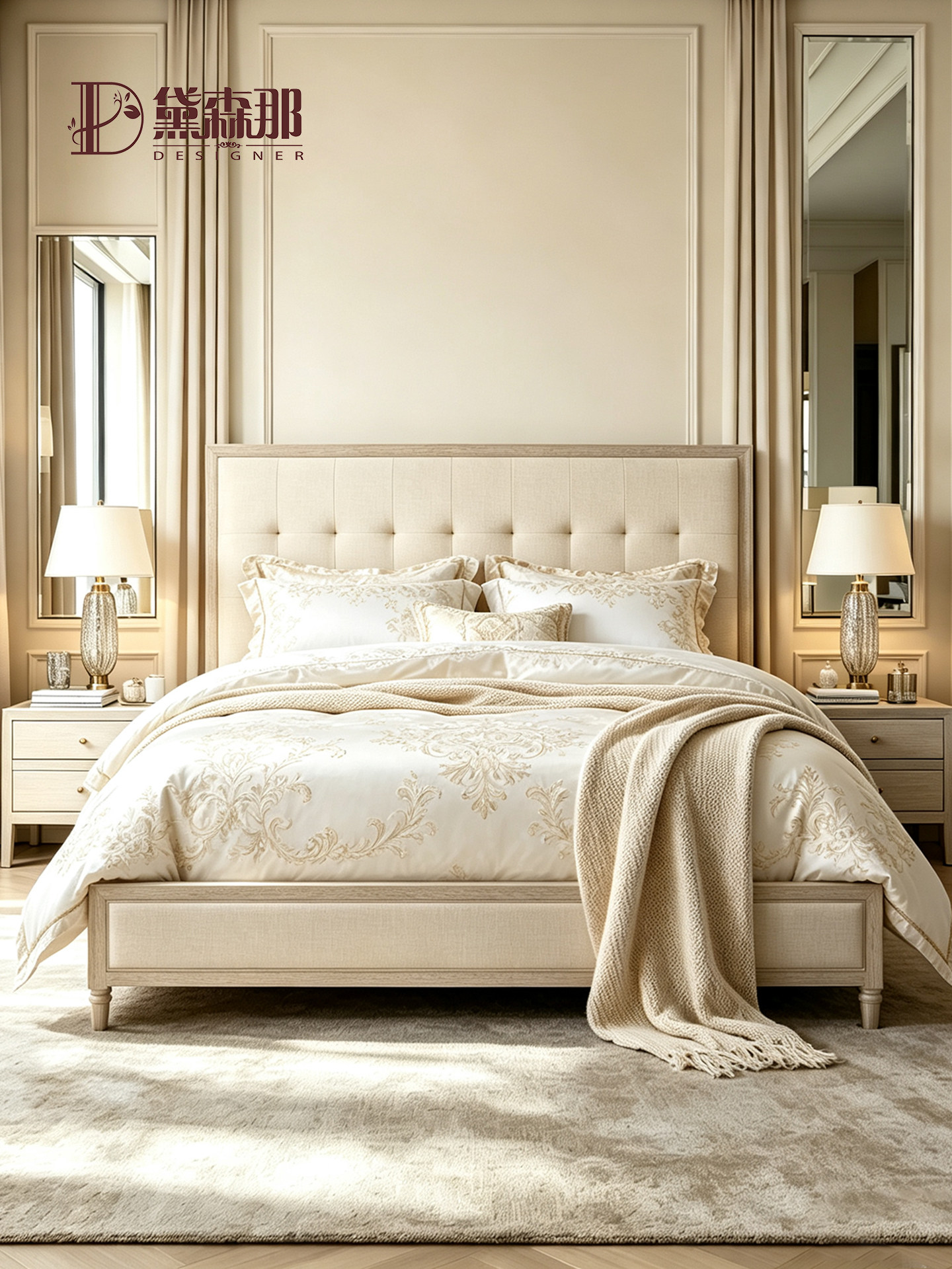 American-Style Bed — product image 2