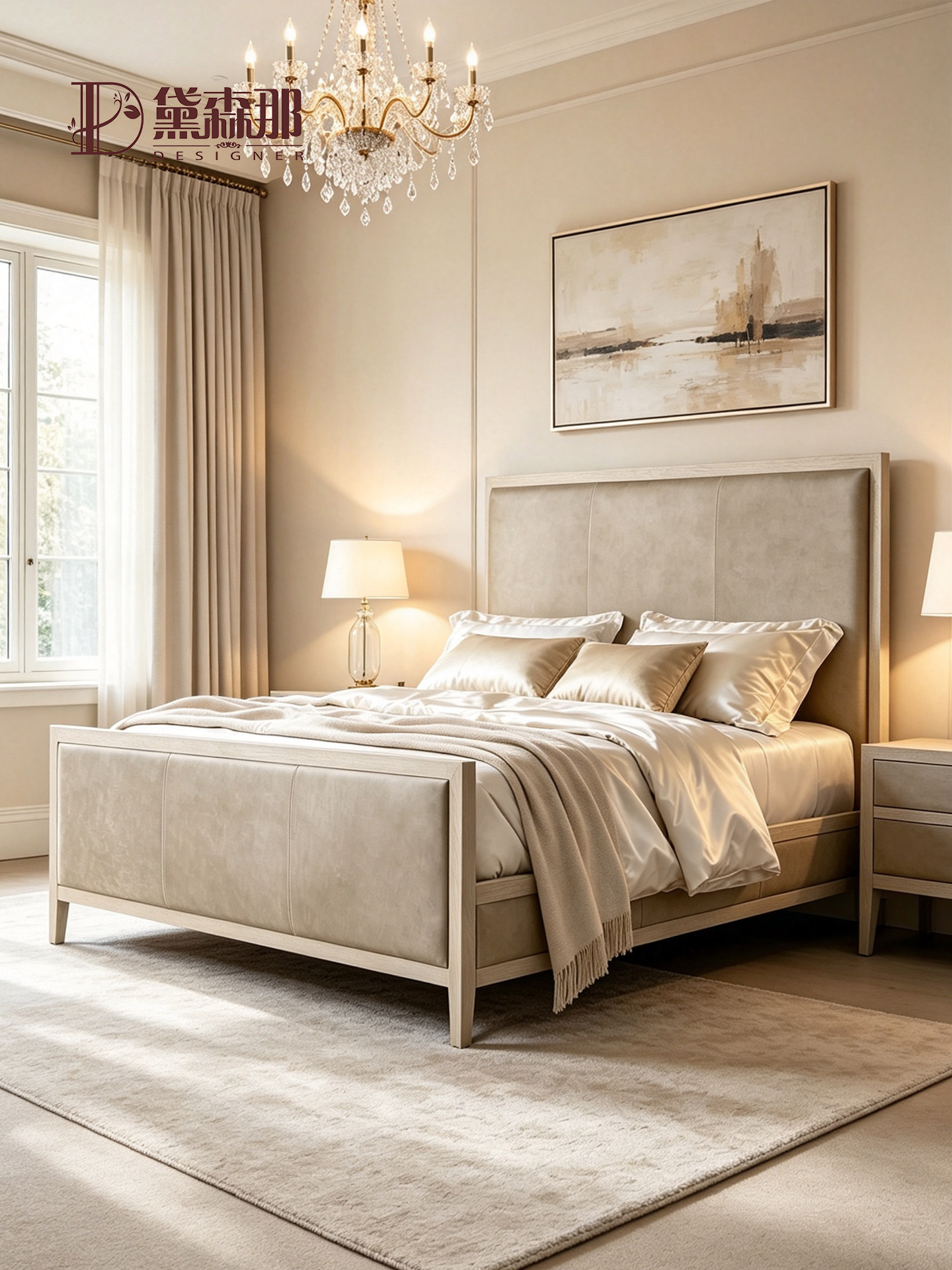 Wabi-Sabi-Inspired Bed — product image 1