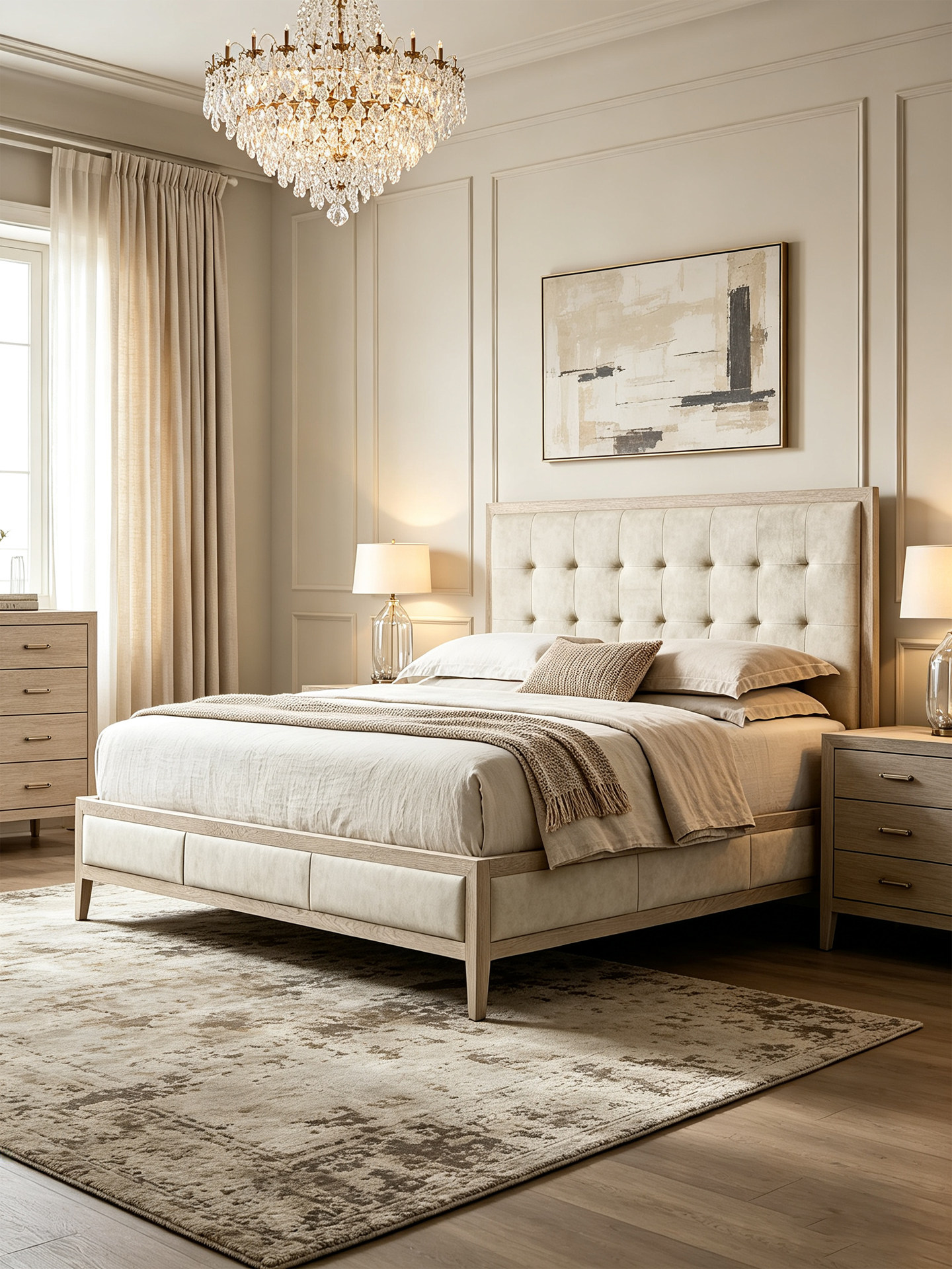 Wabi-Sabi-Inspired Bed — product image 1