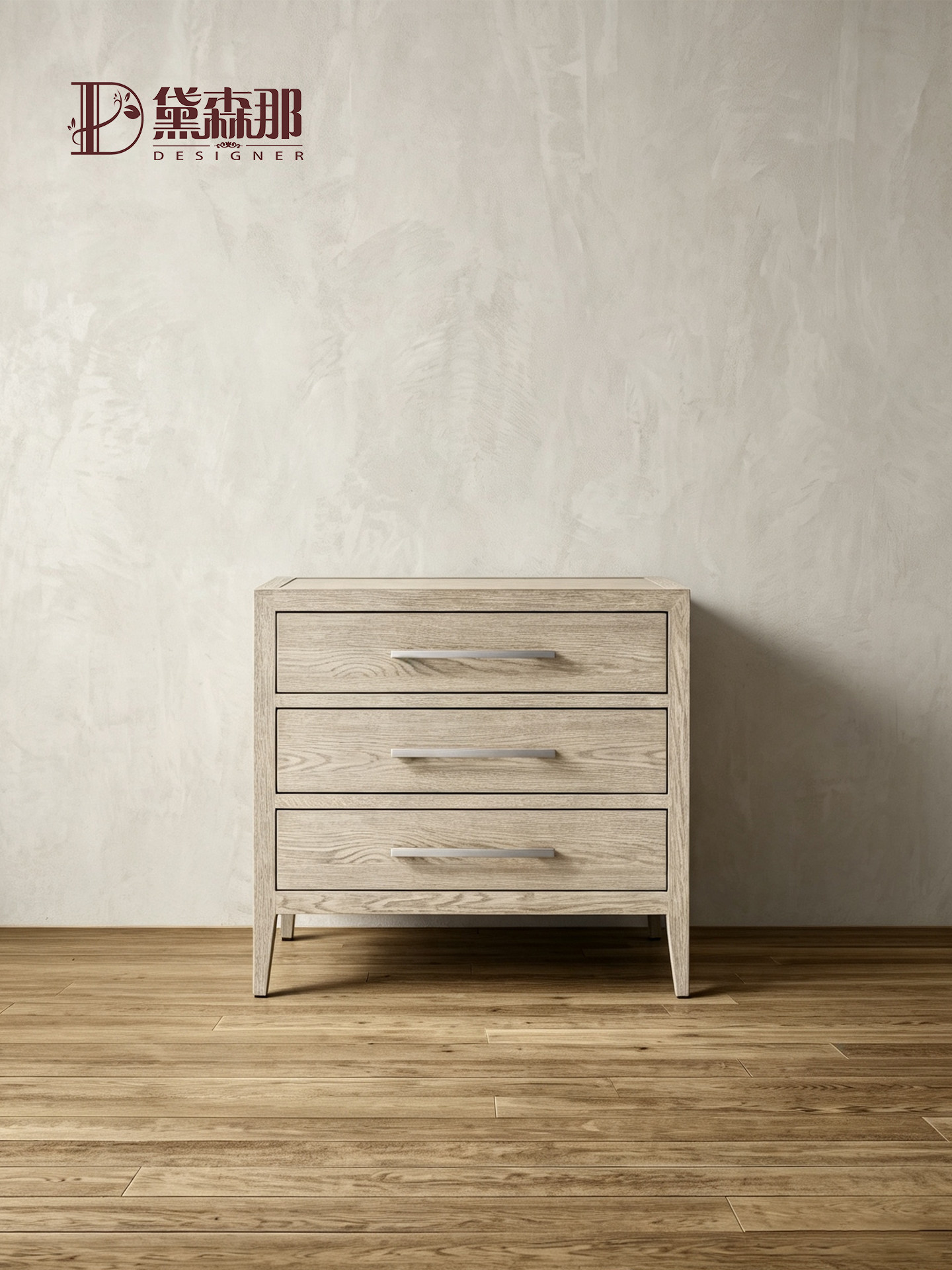 French-Inspired Storage Bedside Table — product image 3