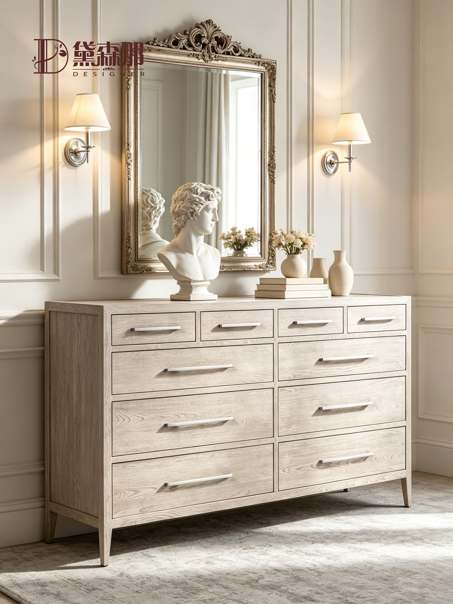 American-Style Storage Chest of Drawers — product image 2