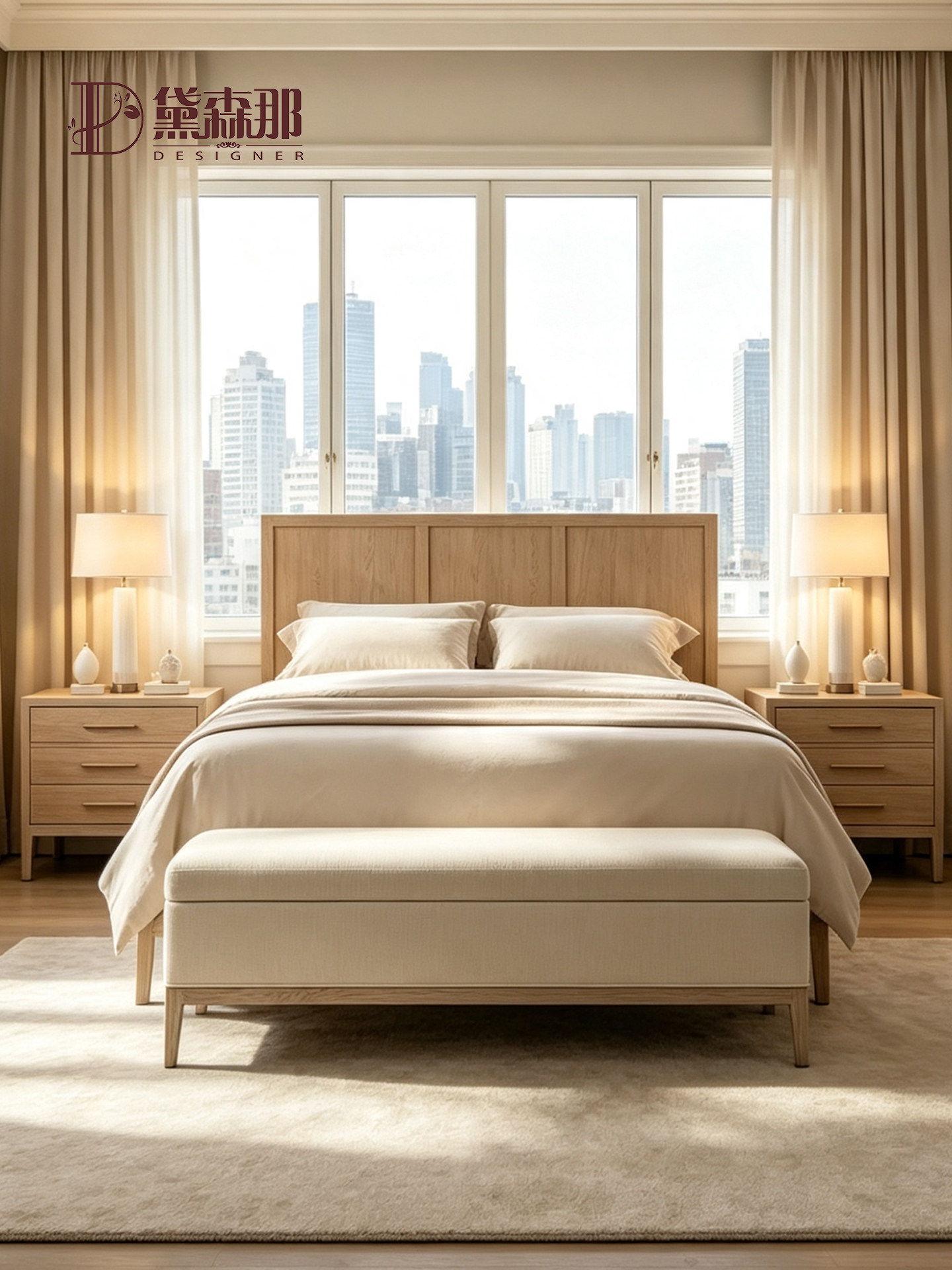 Vintage-Inspired Storage Bedroom Bench — product image 2