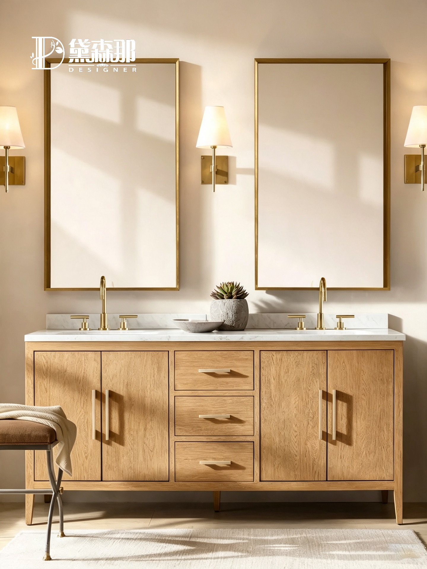 American-Style Storage Bathroom Vanity — product image 2