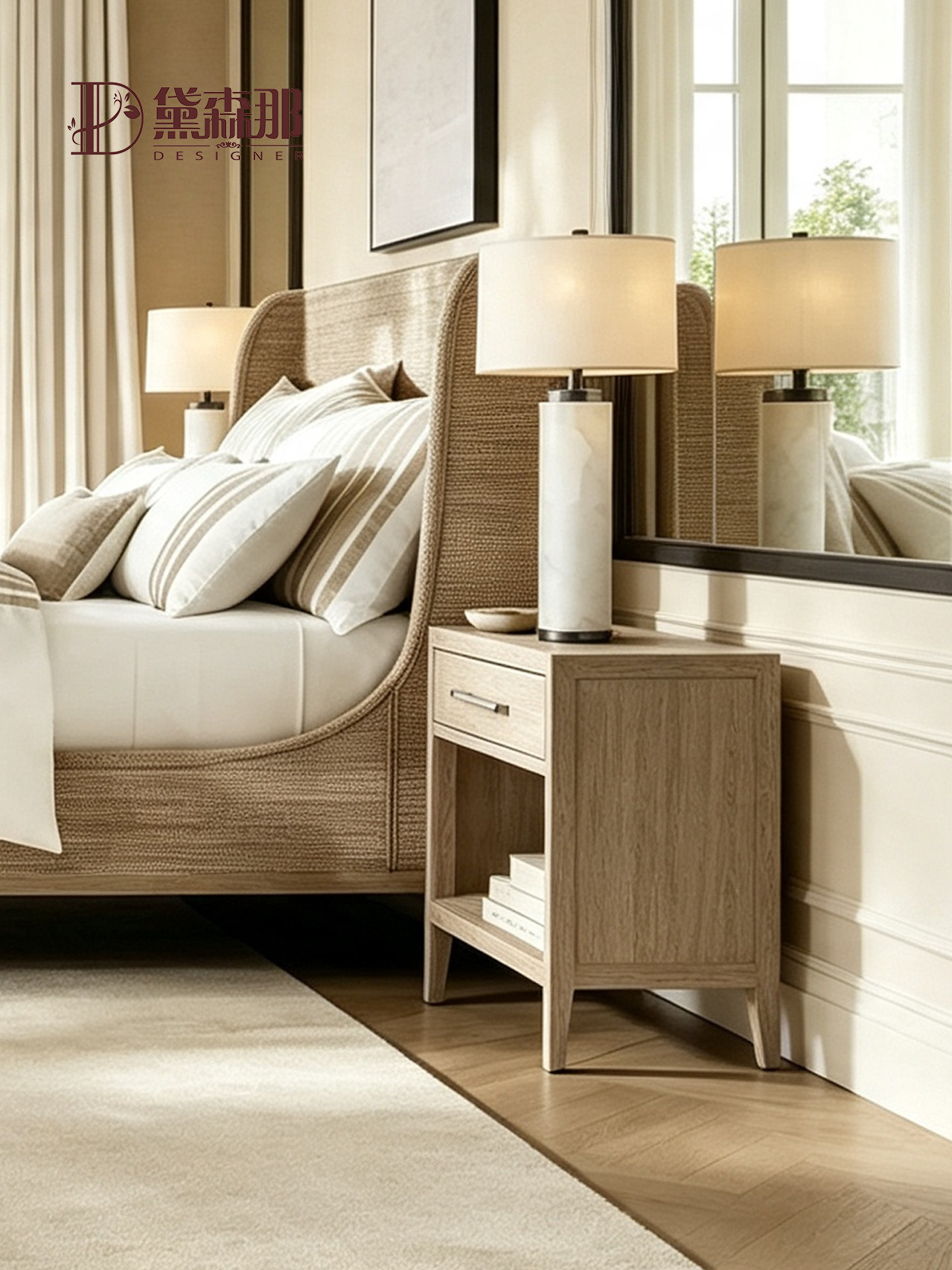 Modern Storage Bedside Table — product image 2