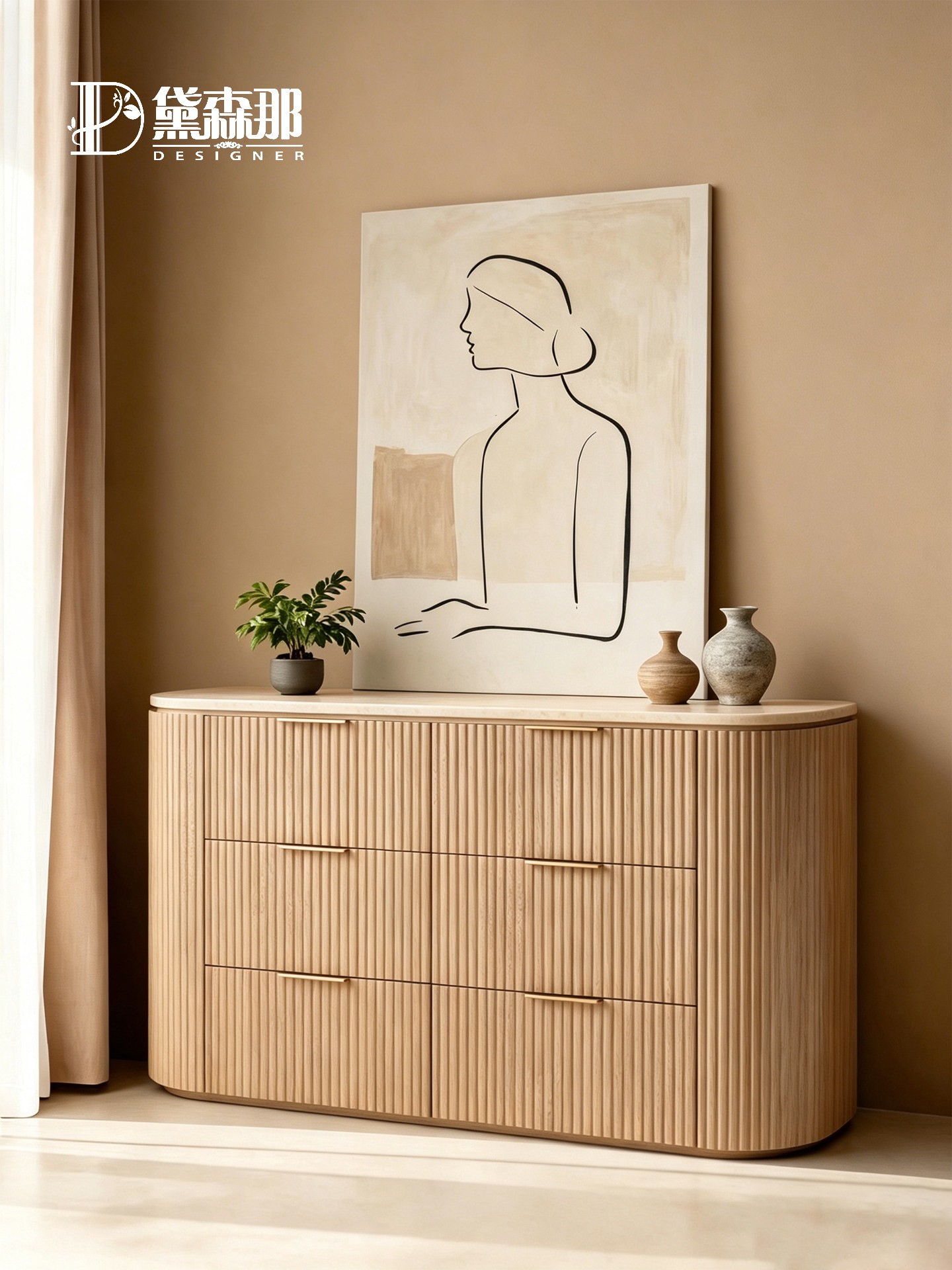 American-Style Storage Chest of Drawers — product image 2