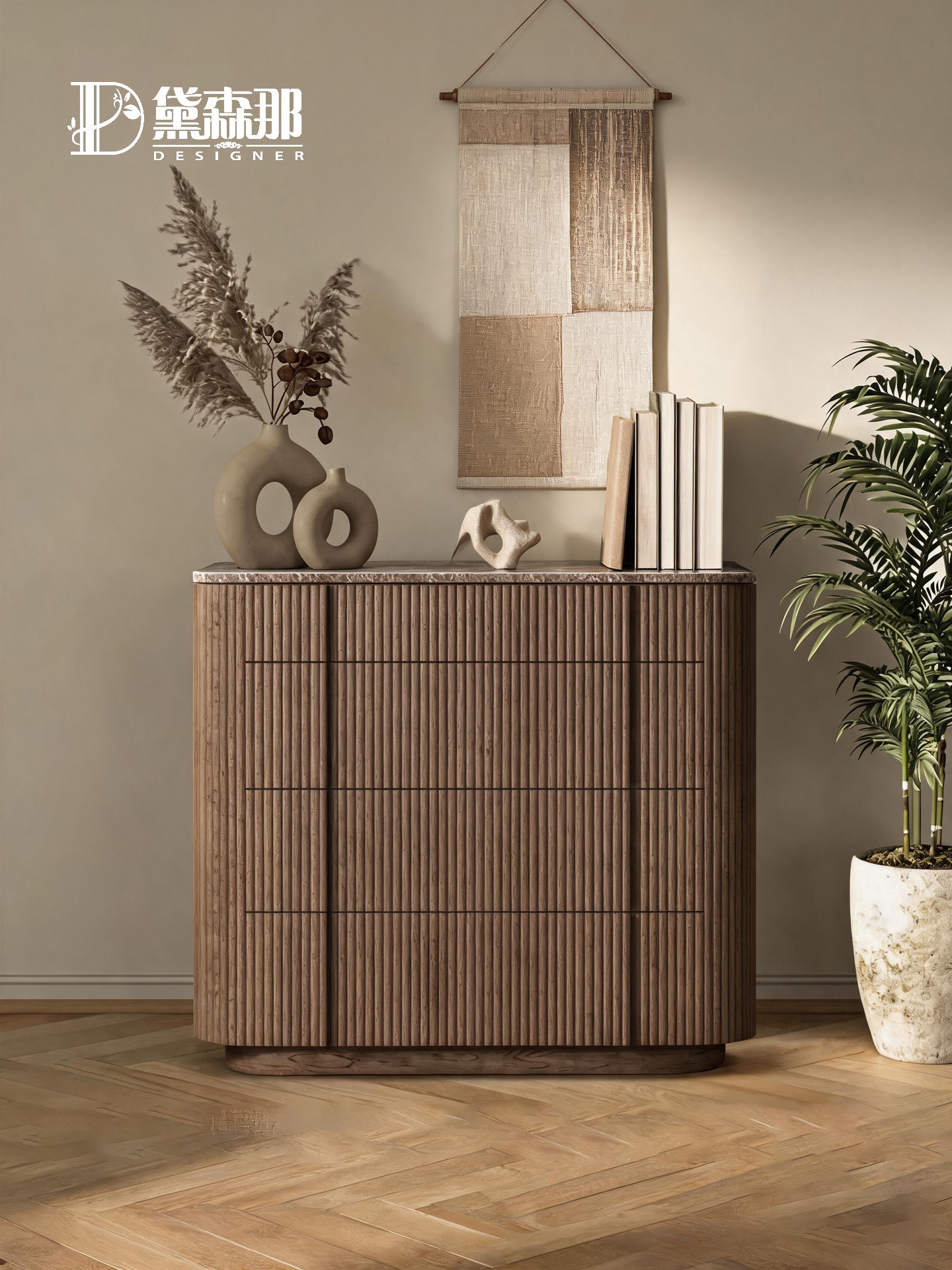 American-Style Storage Chest of Drawers — product image 1