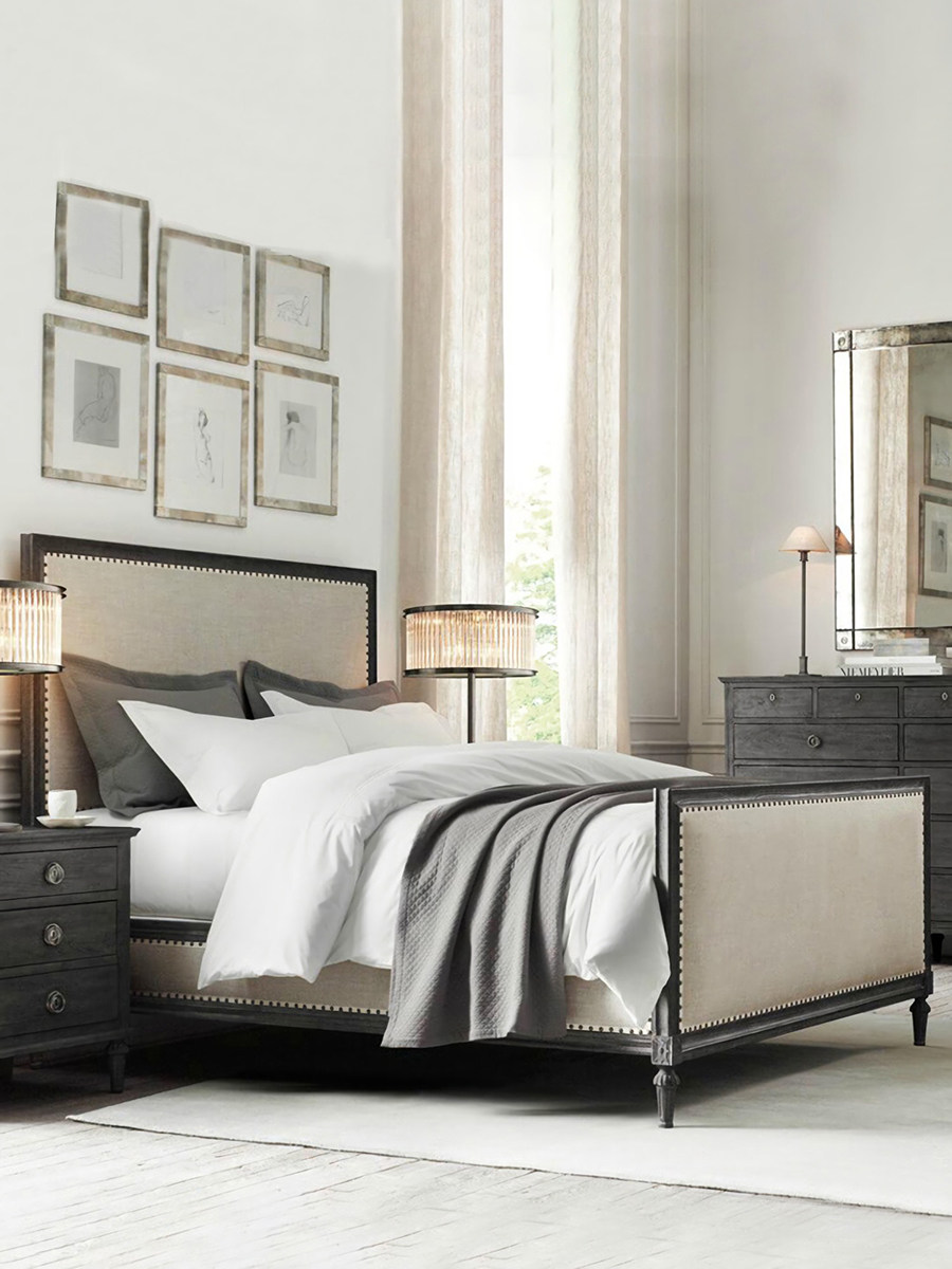 Vintage-Inspired Bed — product image 1