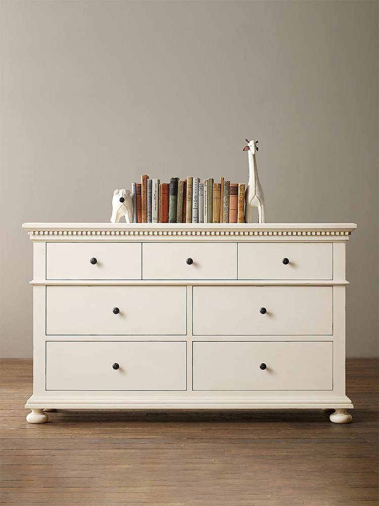 American Country Oak Storage Chest of Drawers — product image 1