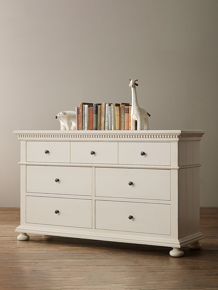American Country Oak Storage Chest of Drawers — product image 2