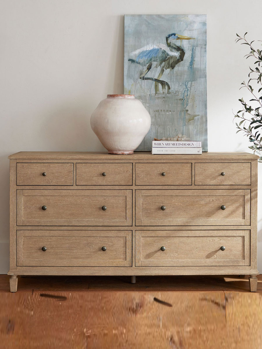 American Country Solid Wood Chest of Drawers — product image 1