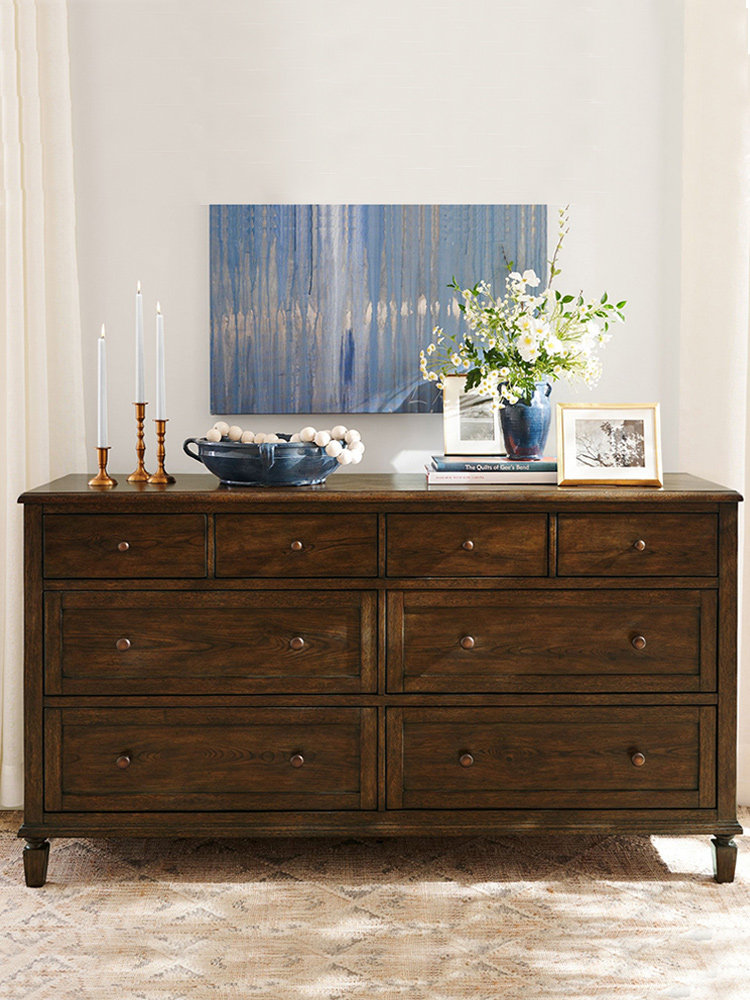American Country Solid Wood Chest of Drawers — product image 5