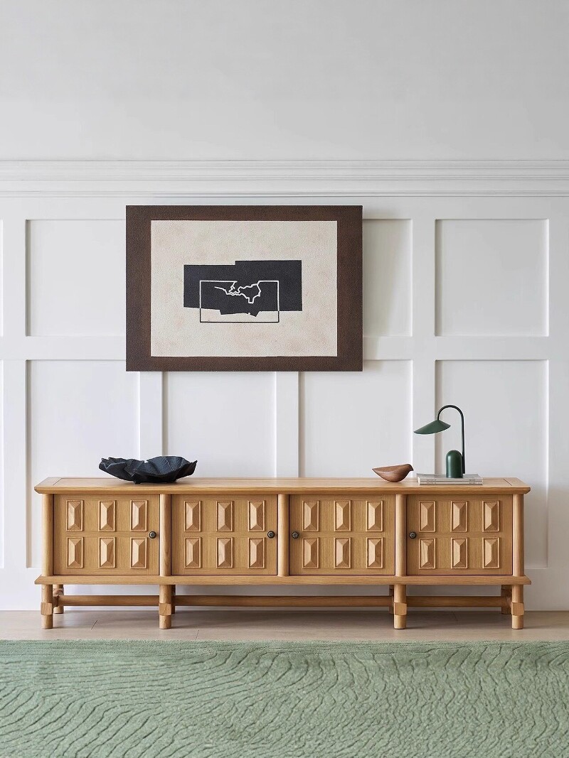 French-Inspired Storage TV Unit — product image 1