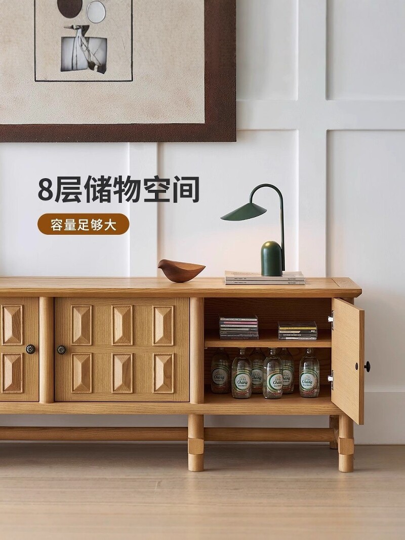 French-Inspired Storage TV Unit — product image 3