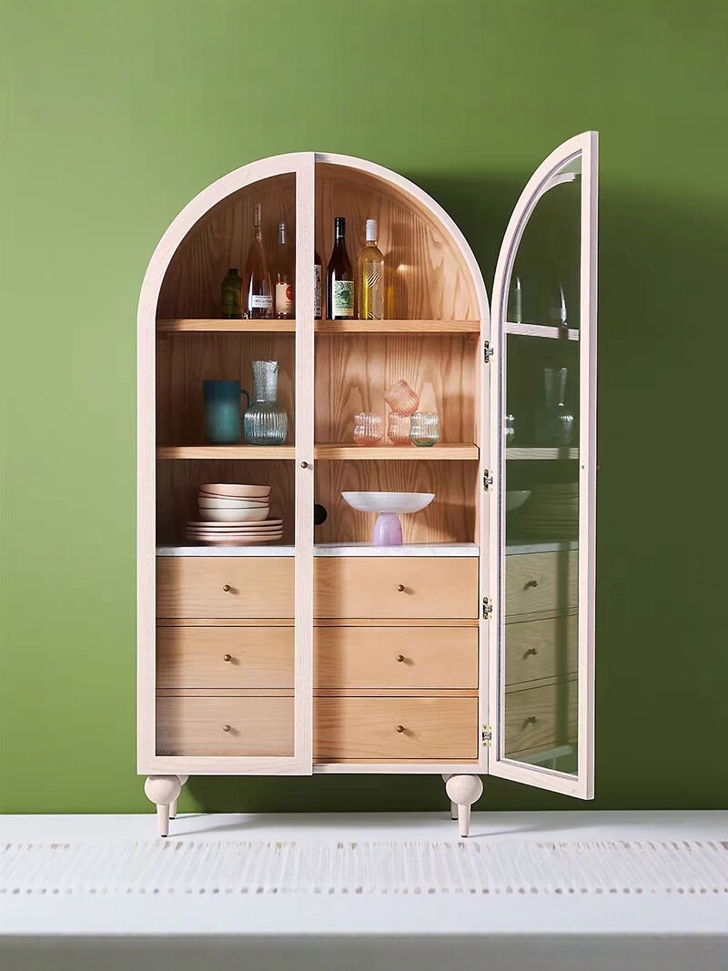 American Country Glass-Door Bookcase — product image 2