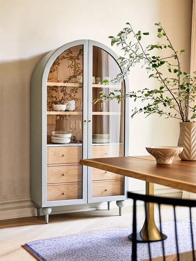 American Country Glass-Door Bookcase — product image 3