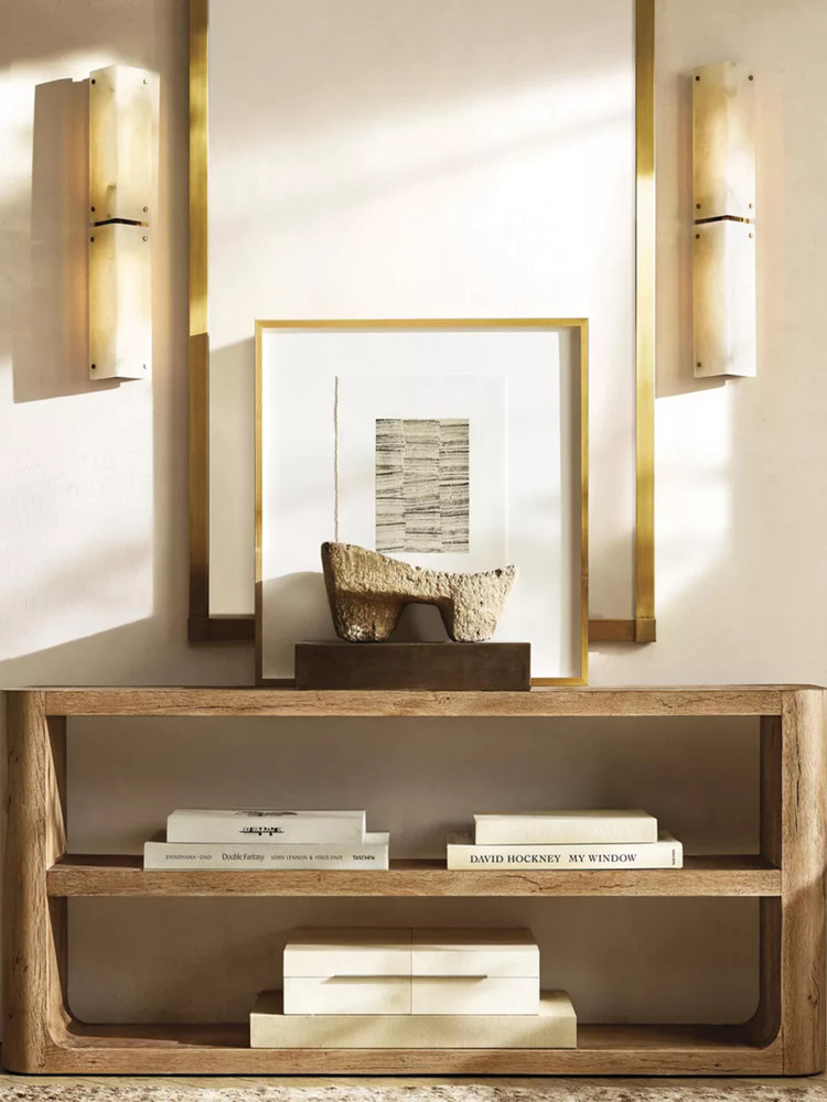 American Country Solid Wood Storage Hallway Cabinet — product image 2