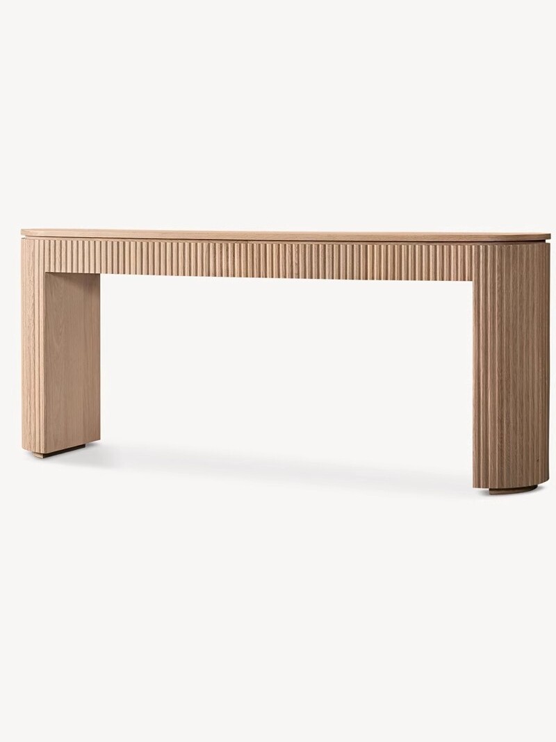 American Country Oak Console Table — product image 4