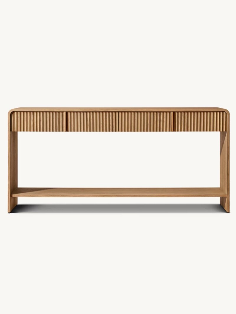 American Country Solid Wood Storage Hallway Cabinet — product image 4